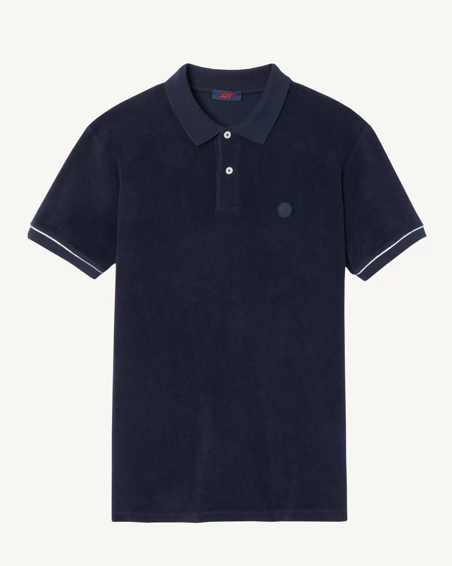 Vêtements*JOTT Polo Eponge Marine Neil 104 Navy
