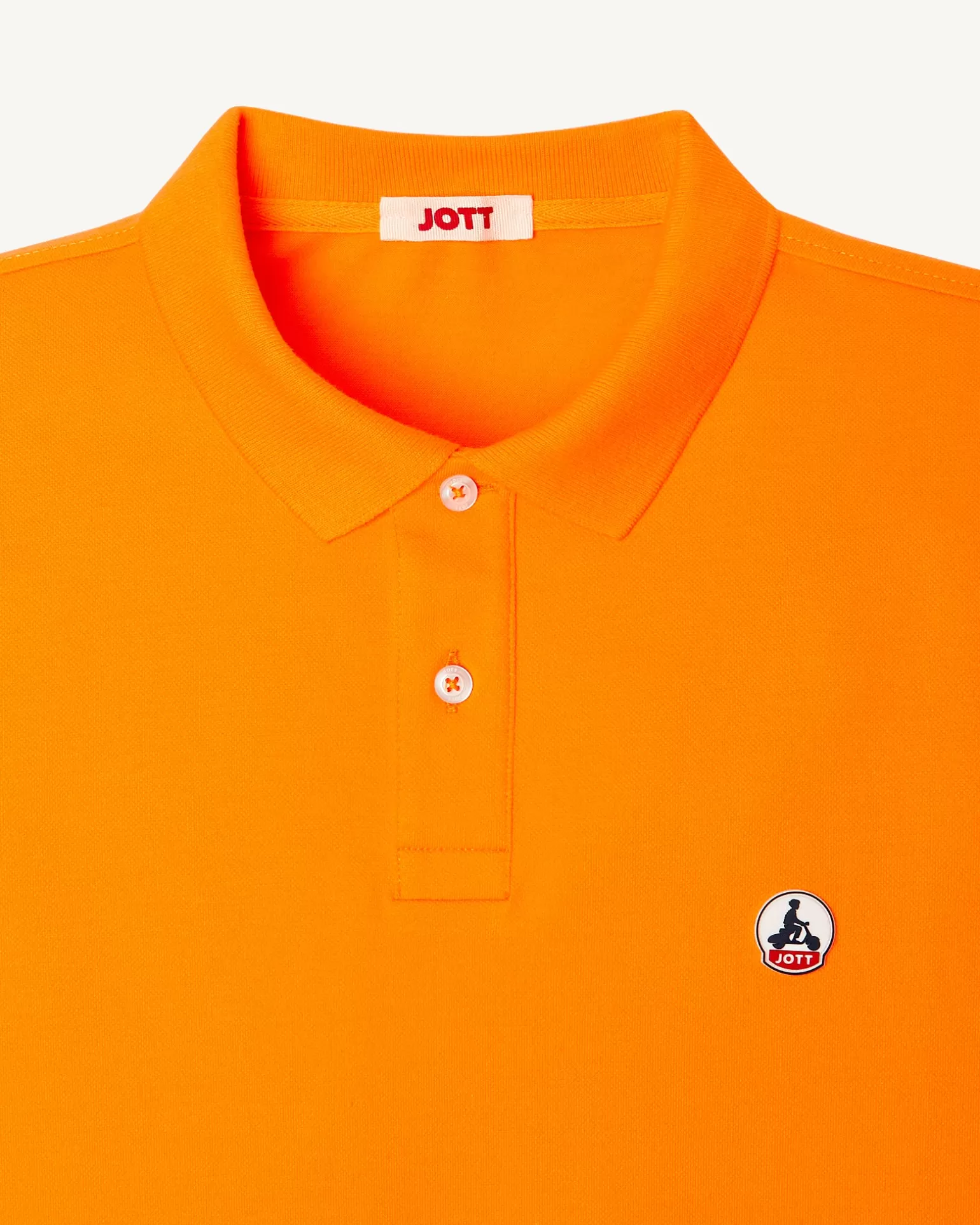 Vêtements*JOTT Polo Homme En Coton Biologique Abricot Marbella 728 Apricot