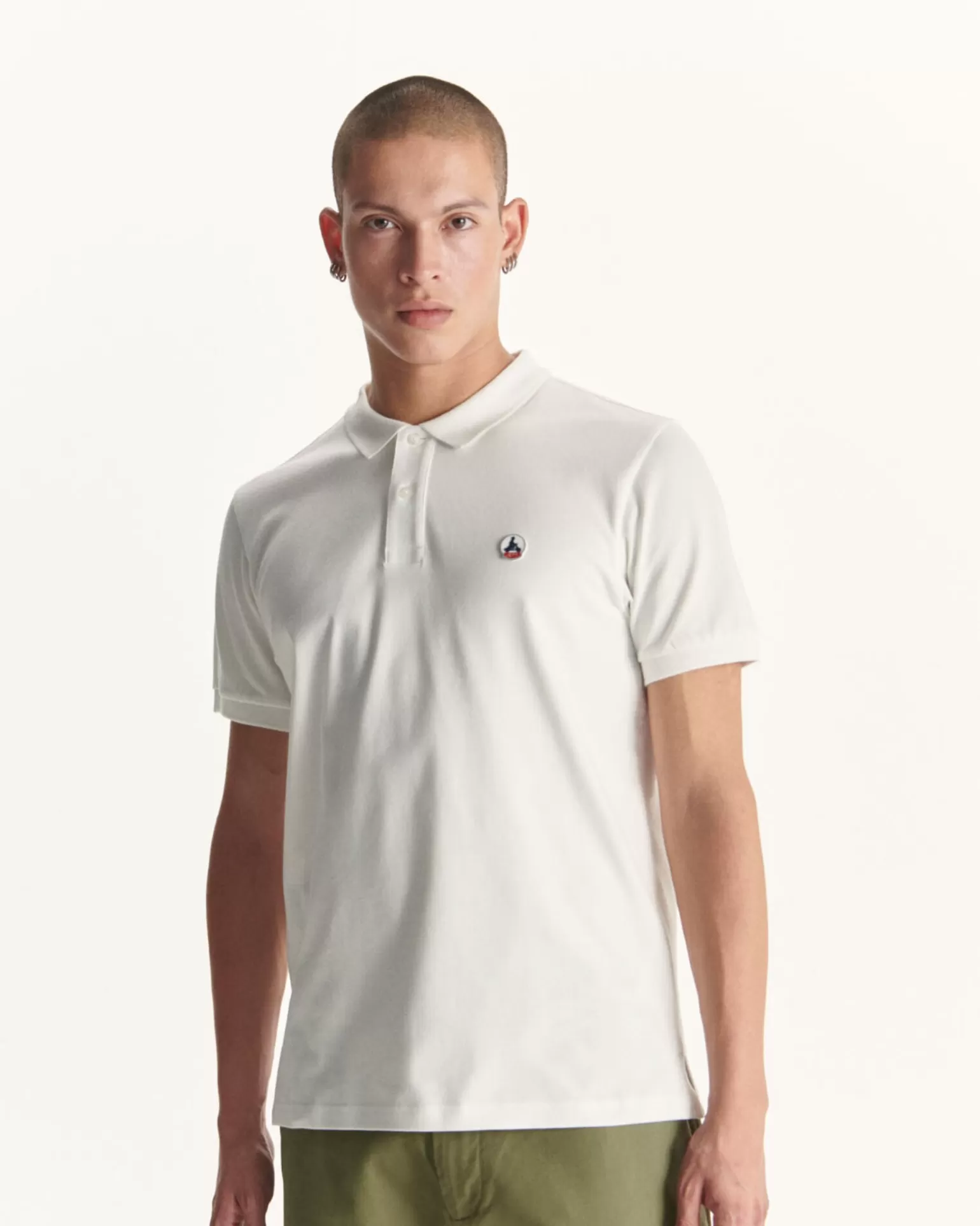 Vêtements*JOTT Polo Homme En Coton Biologique Blanc Marbella 901 Blanc