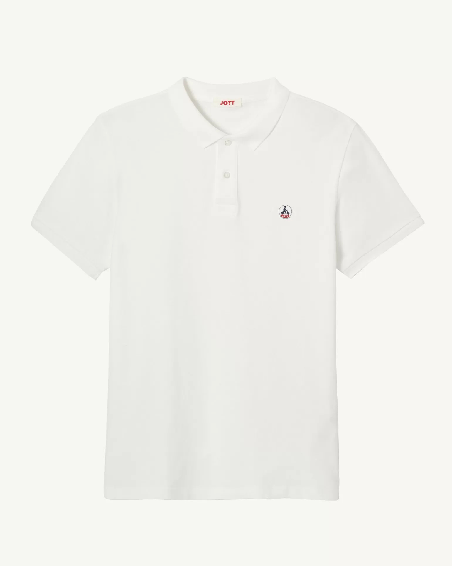 Vêtements*JOTT Polo Homme En Coton Biologique Blanc Marbella 901 Blanc