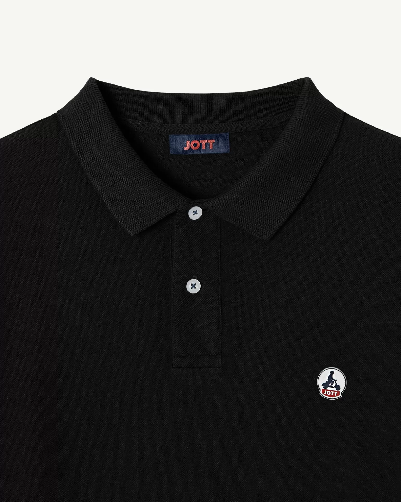 Vêtements*JOTT Polo Noir Arcachon 999 Black