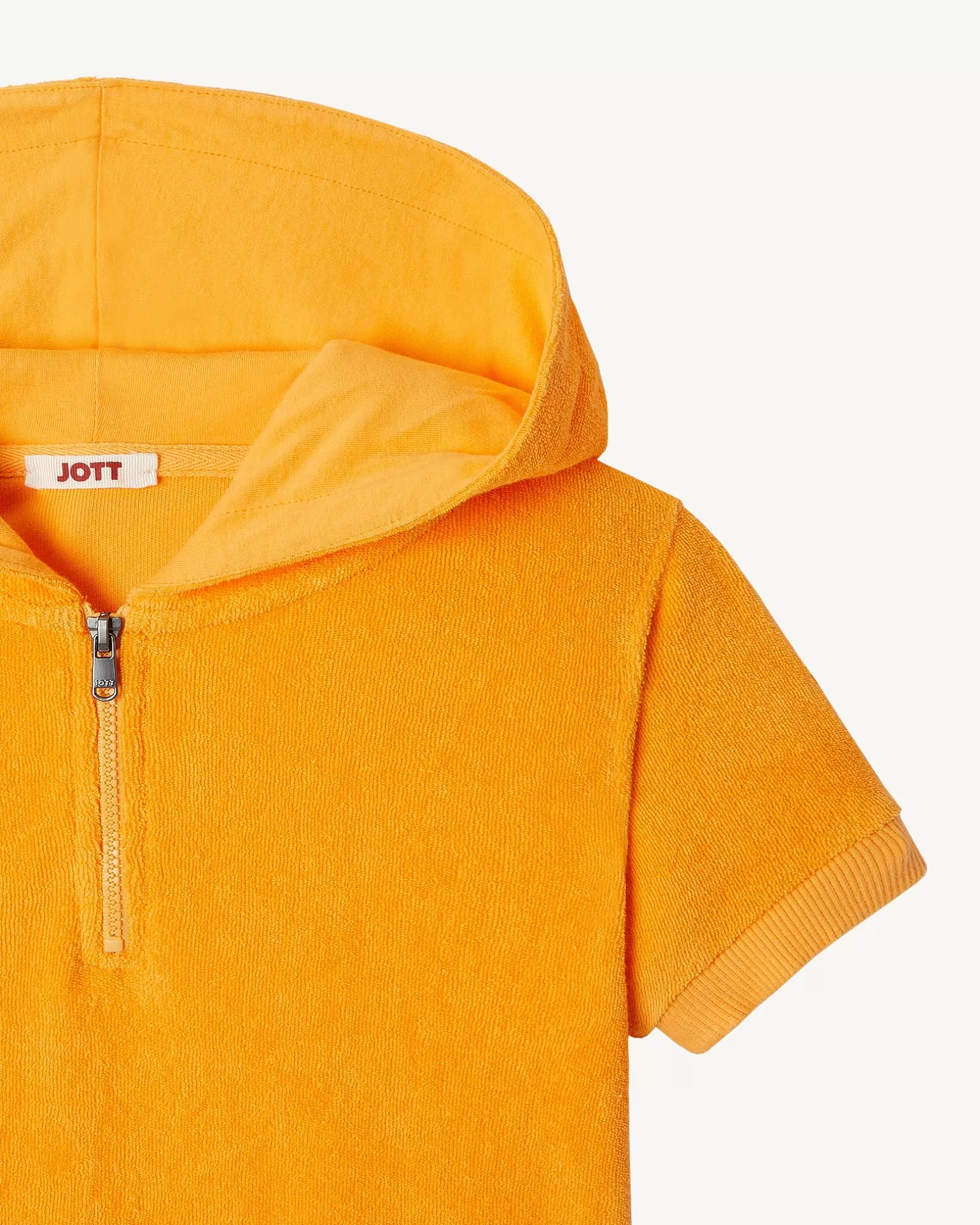 Vêtements*JOTT Robe Eponge A Capuche Abricot Enfant Mini 728 Apricot
