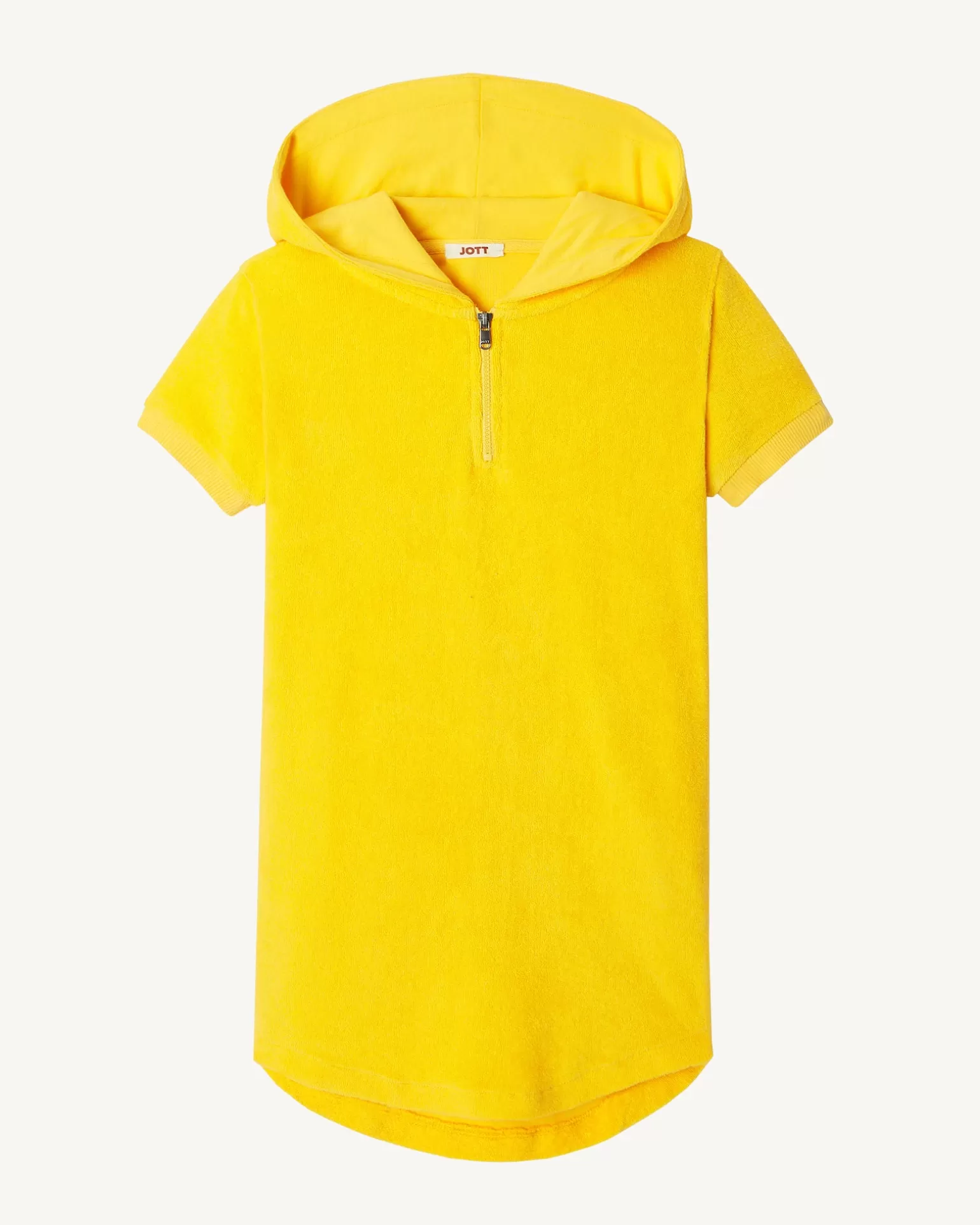 Vêtements*JOTT Robe Eponge A Capuche Citron Enfant Mini 631 Lemon
