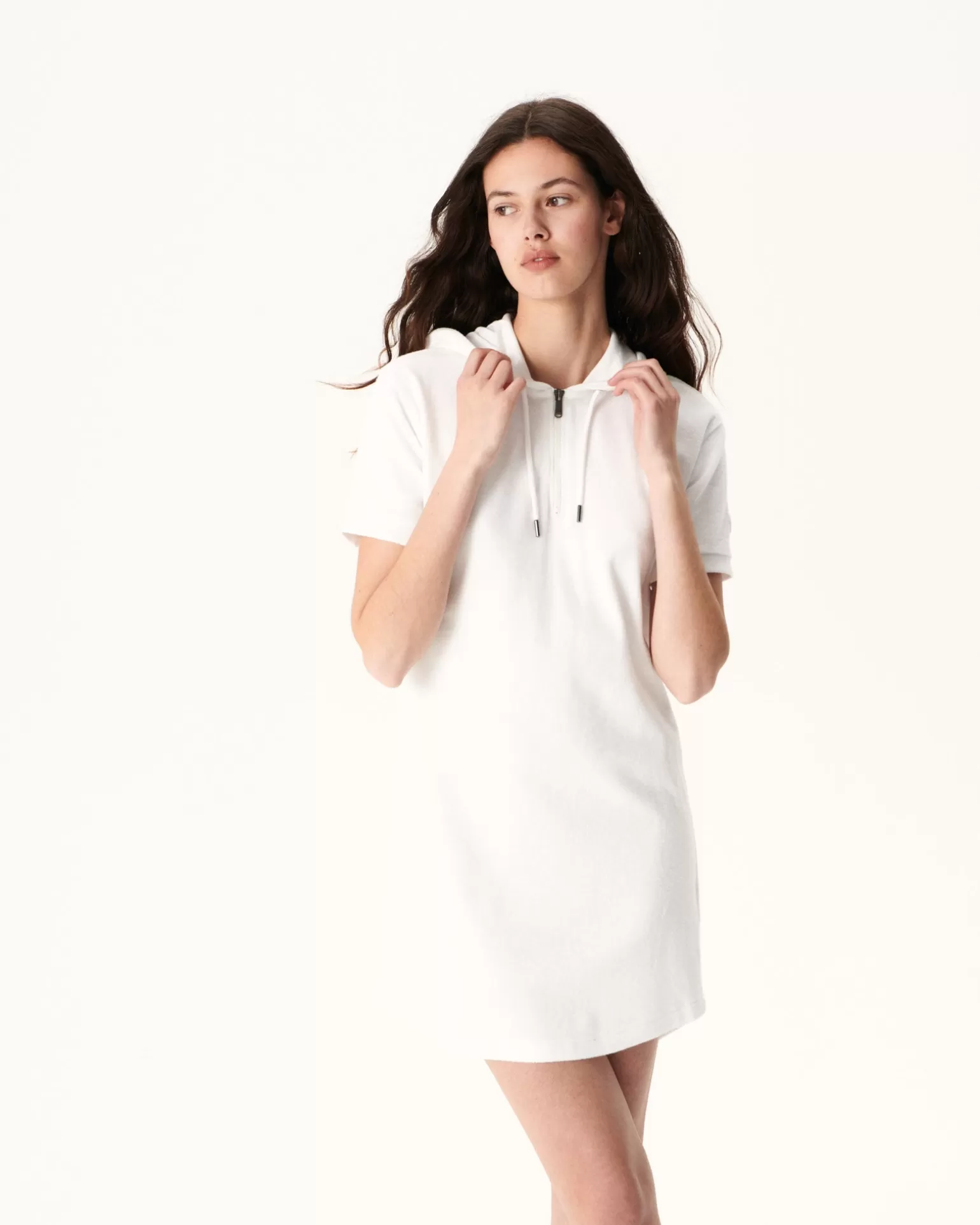 Vêtements*JOTT Robe Eponge Blanc Meg 901 Blanc