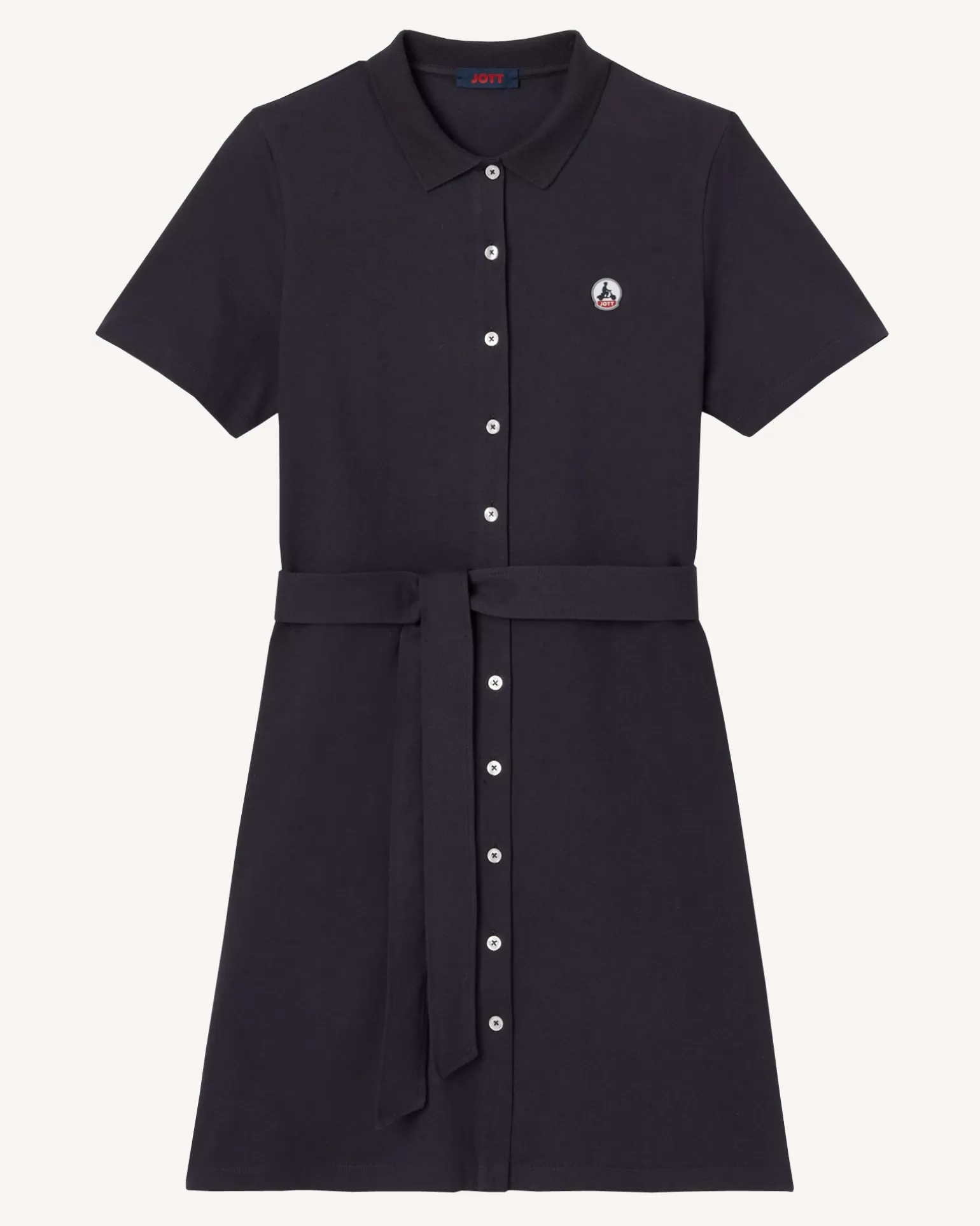 Vêtements*JOTT Robe Polo Femme En Coton Biologique Marine Valencia 104 Navy