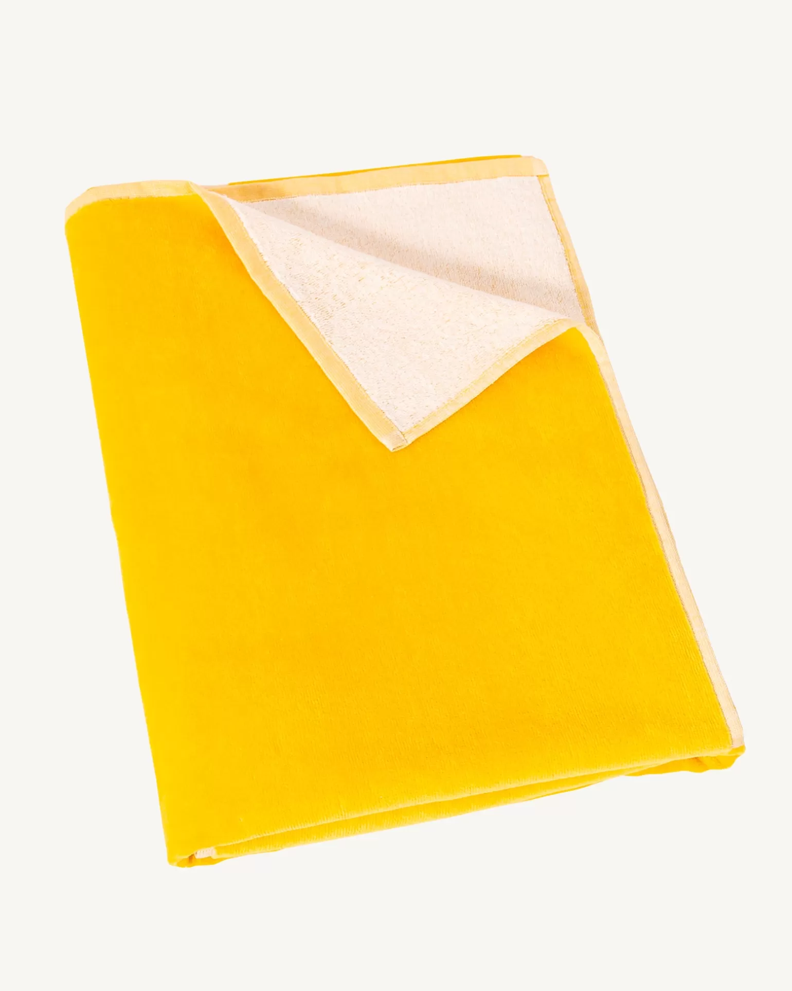 Accessoires*JOTT Serviette De Plage En Eponge Citron Beach 631 Lemon