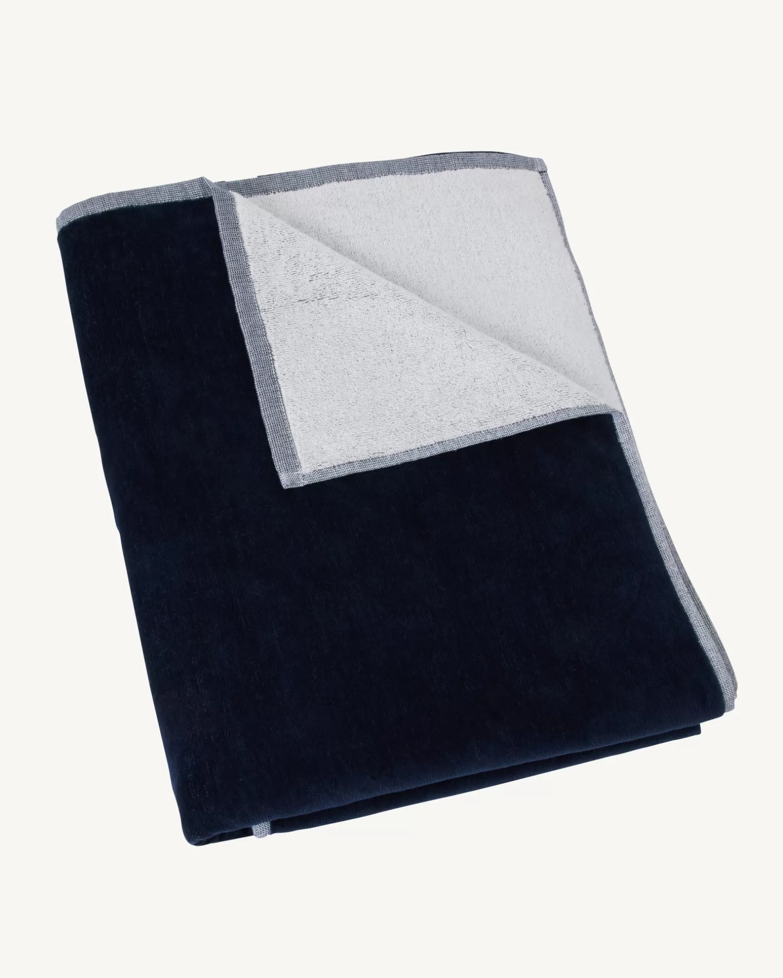 Accessoires*JOTT Serviette De Plage En Eponge Marine Beach 104 Navy