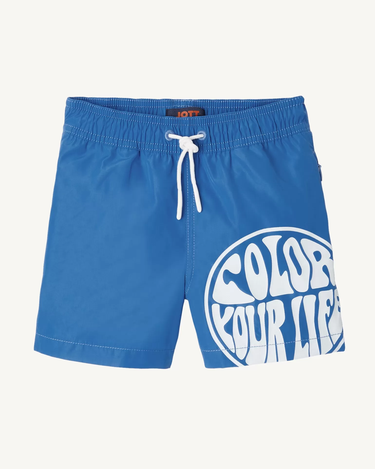 Vêtements*JOTT Short De Bain Azur/Funday Blanc Enfant Cassis 1833 Azure / Funday White