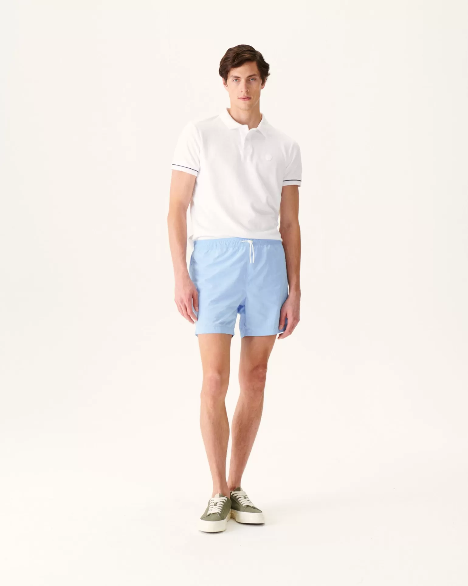 Vêtements*JOTT Short De Bain Bleu Clair Biarritz 180 Soft Blue