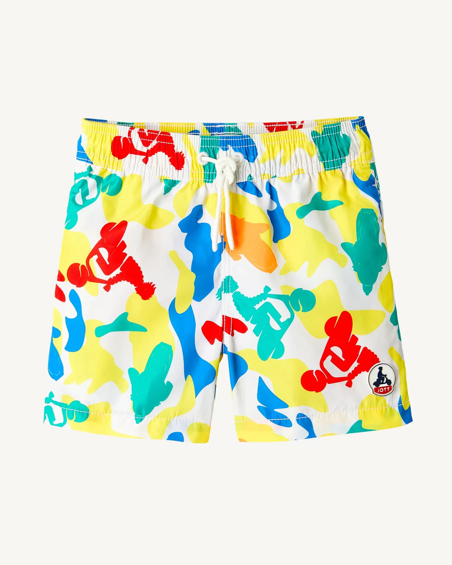 Vêtements*JOTT Short De Bain Camo Multico Enfant Cassis 9021 Camo Multico