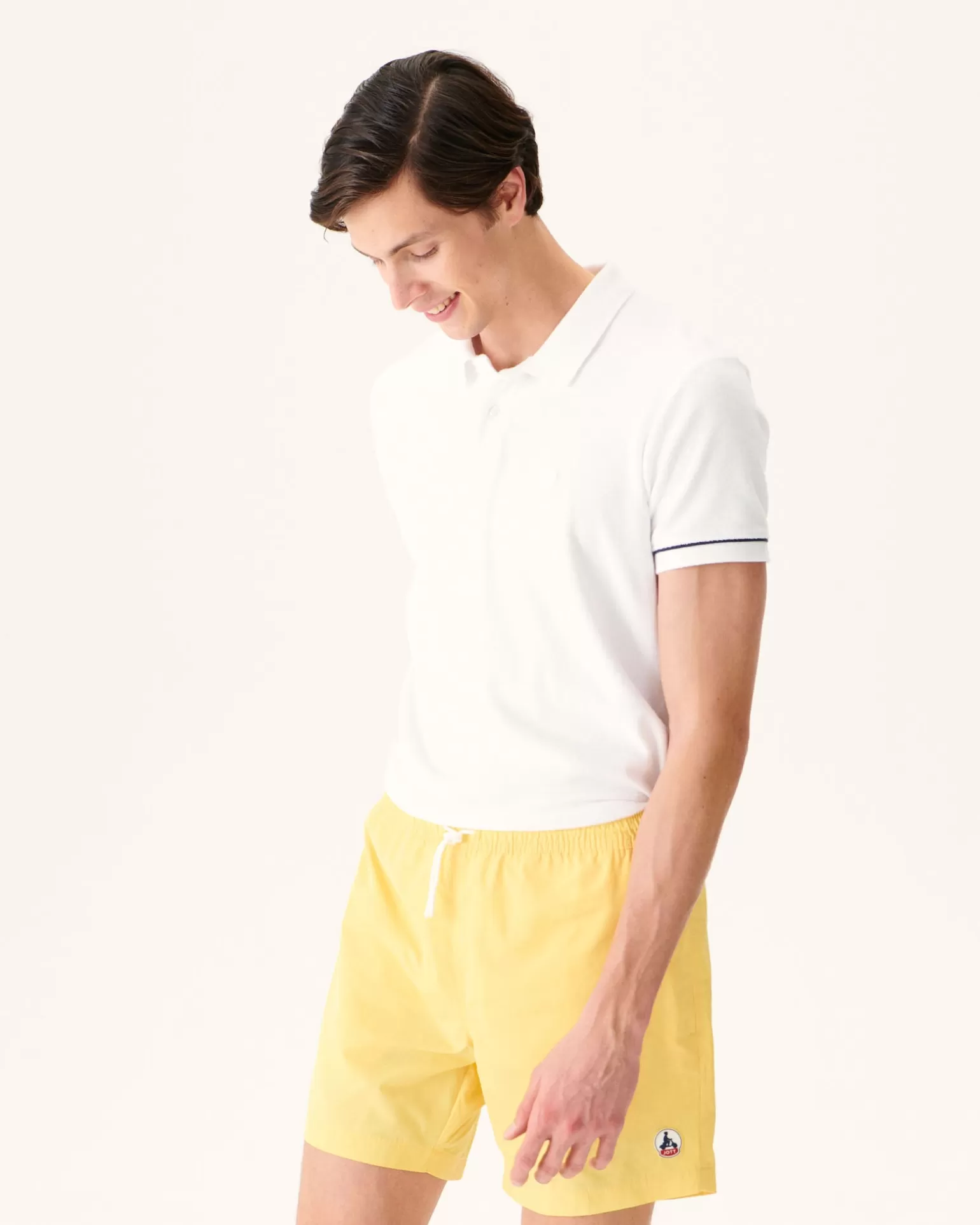 Vêtements*JOTT Short De Bain Jaune Clair Biarritz 627 Soft Yellow