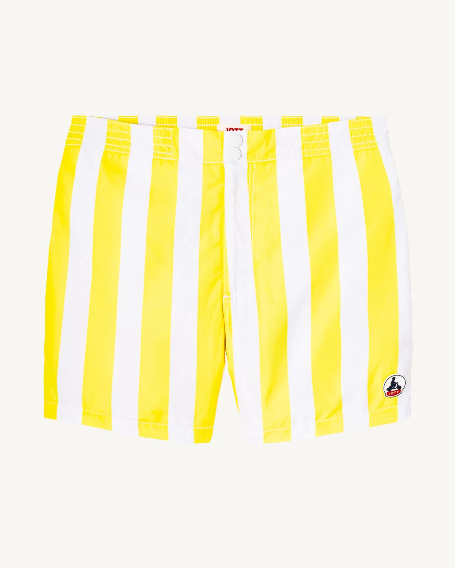 Vêtements*JOTT Short De Bain Rayure Citron/Blanc Dov 6312 Stripe Lemon / White