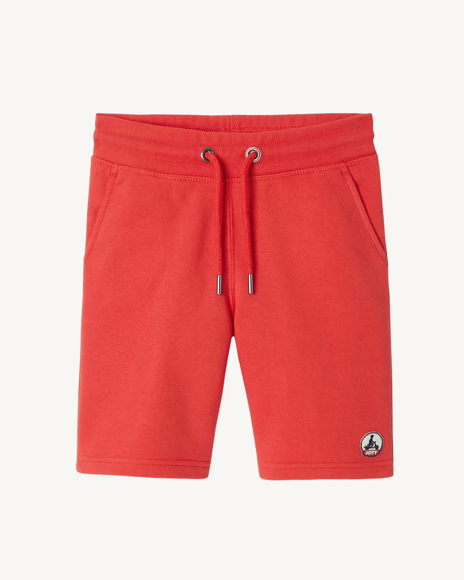 Vêtements*JOTT Short Enfant En Coton Biologique Rouge Vif Pereira 318 Fire Red