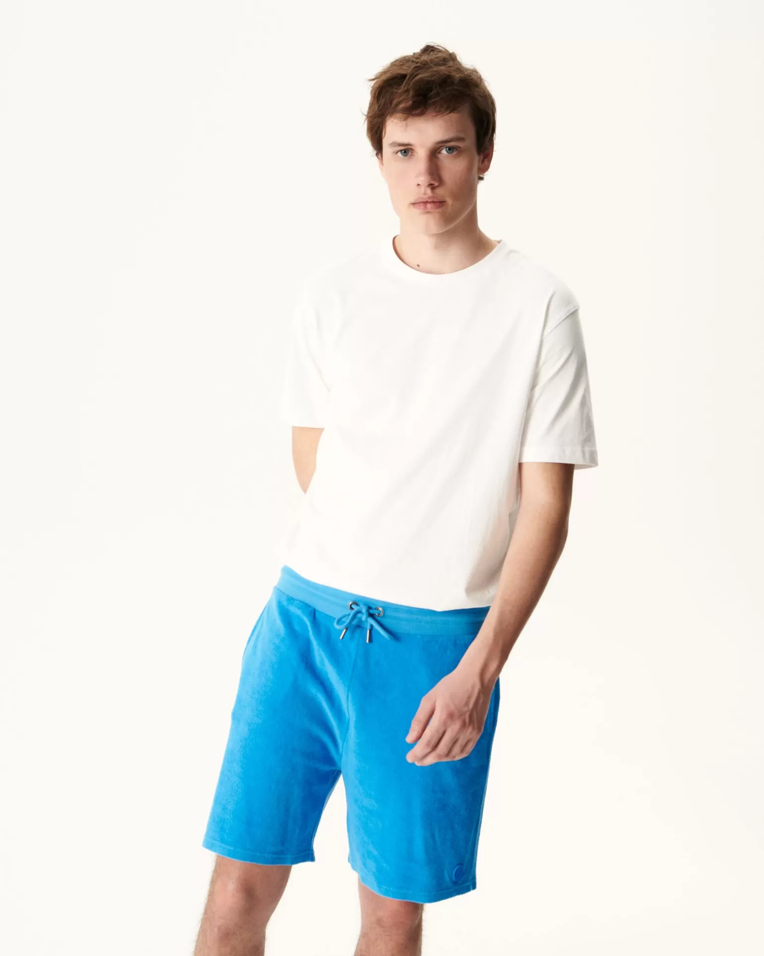Vêtements*JOTT Short Eponge Azur Sebastian 183 Azure