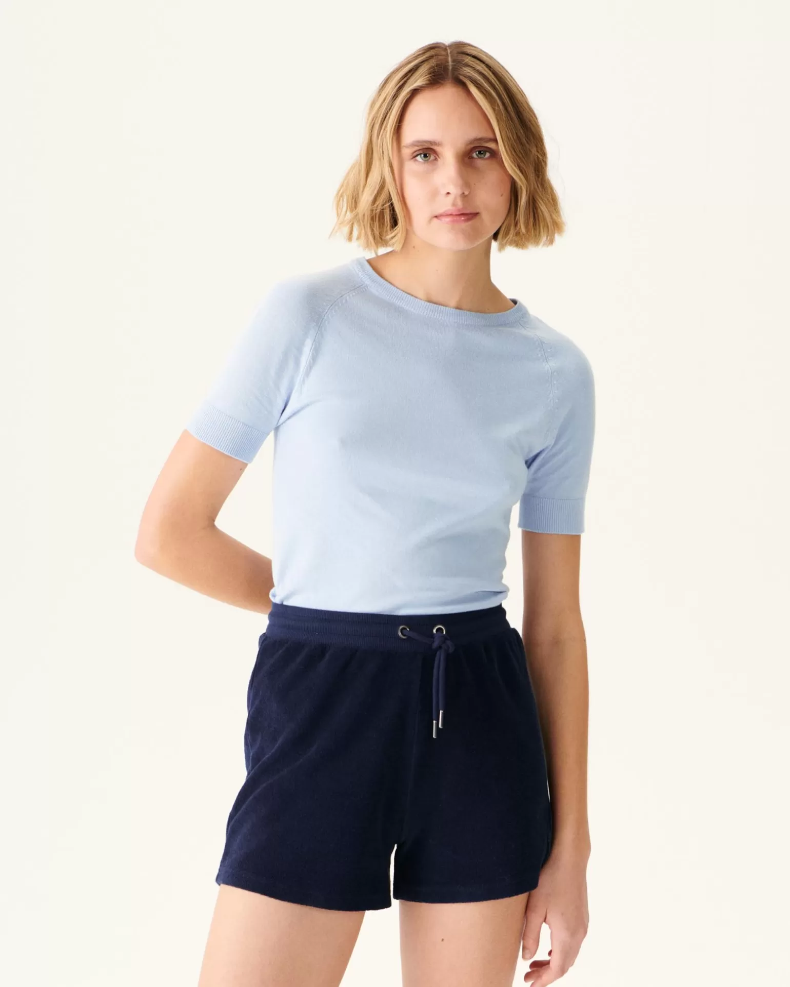 Vêtements*JOTT Short Eponge Marine Alicante 104 Navy