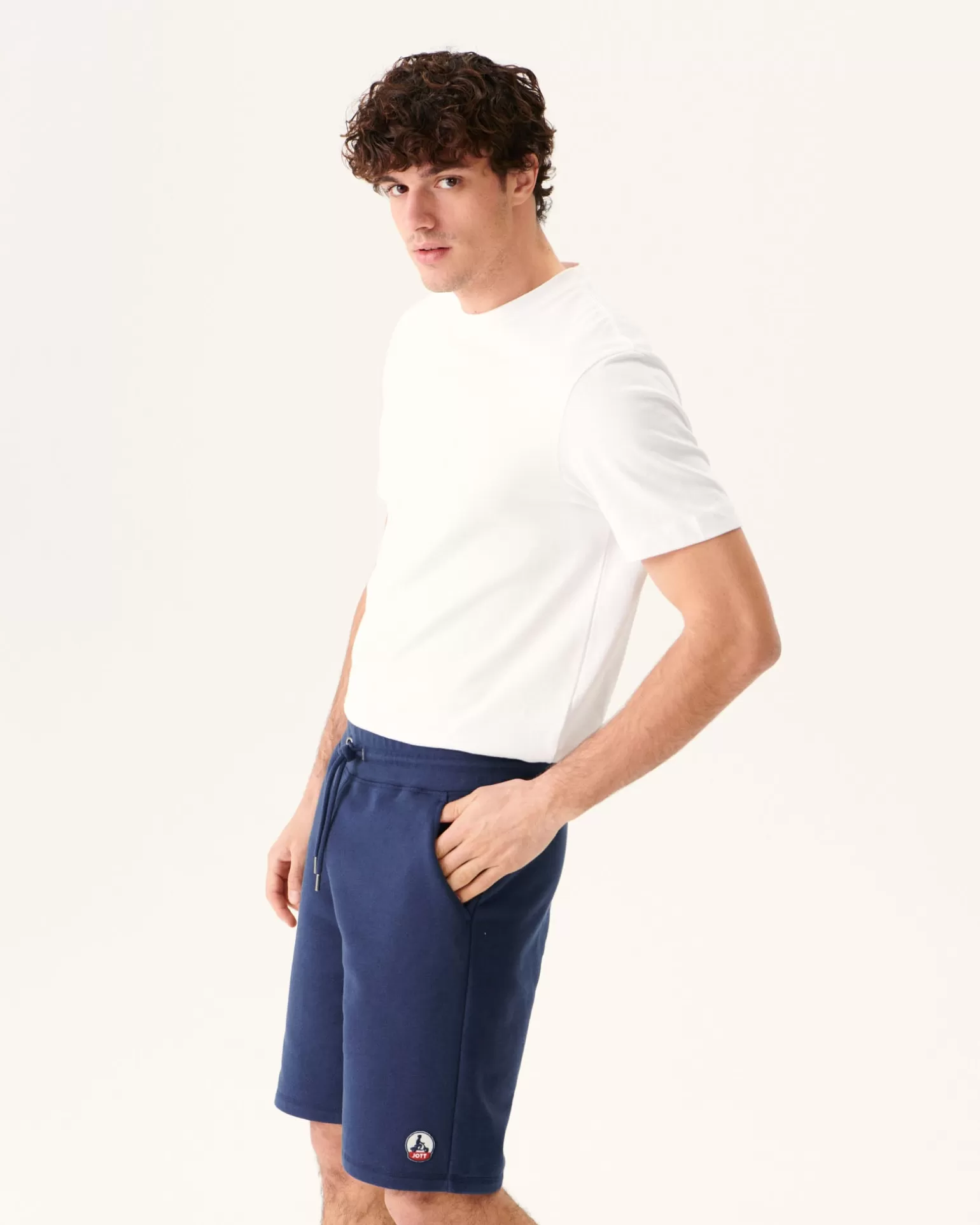 Vêtements*JOTT Short Homme En Coton Biologique Marine Medellin 104 Navy