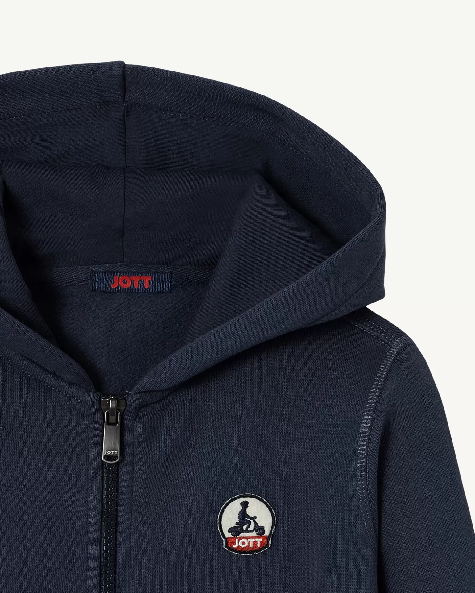 Vêtements*JOTT Sweat A Capuche Enfant En Coton Biologique Marine Tijuana 104 Navy