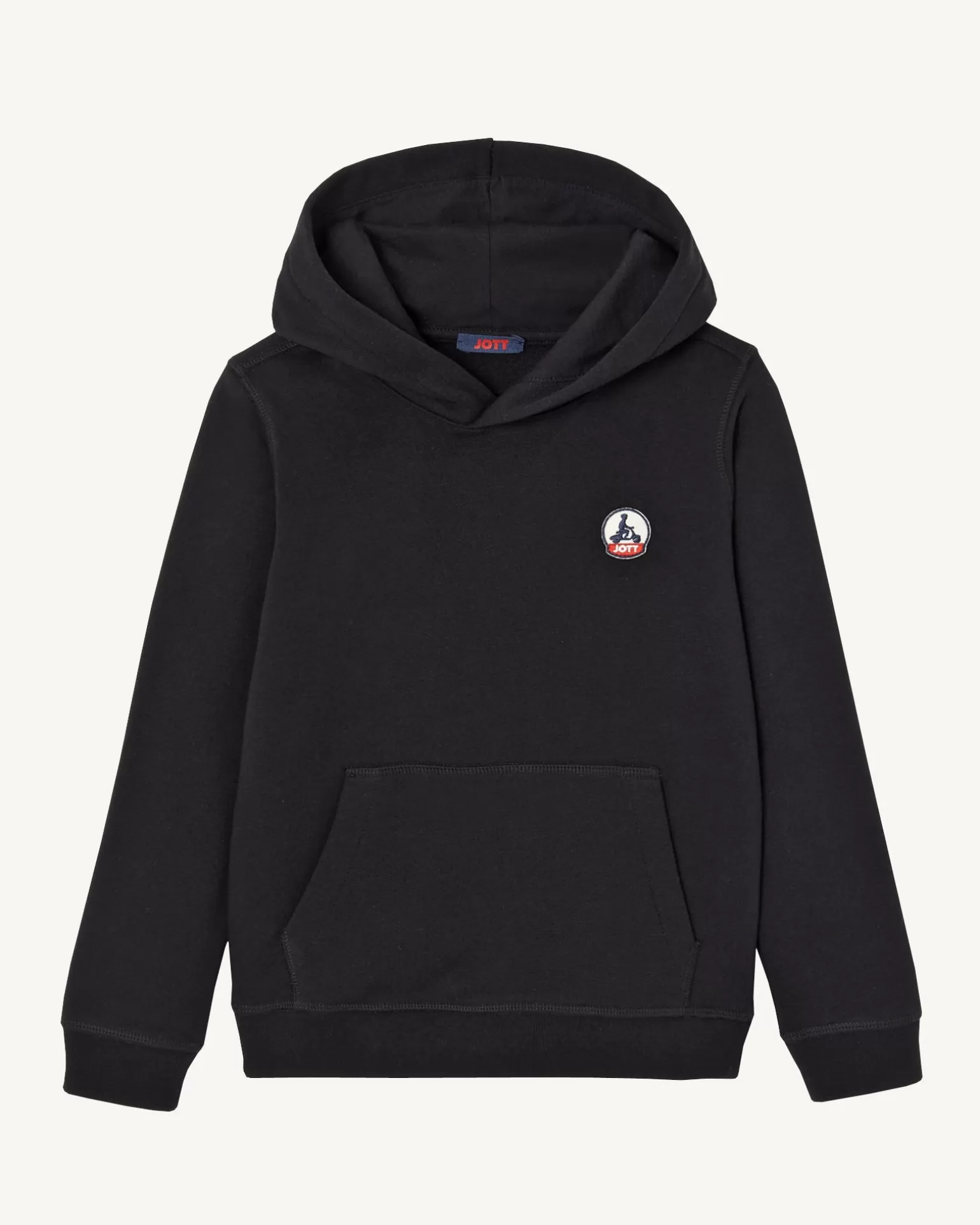 Vêtements*JOTT Sweat A Capuche Enfant En Coton Biologique Noir Bilbao 999 Black