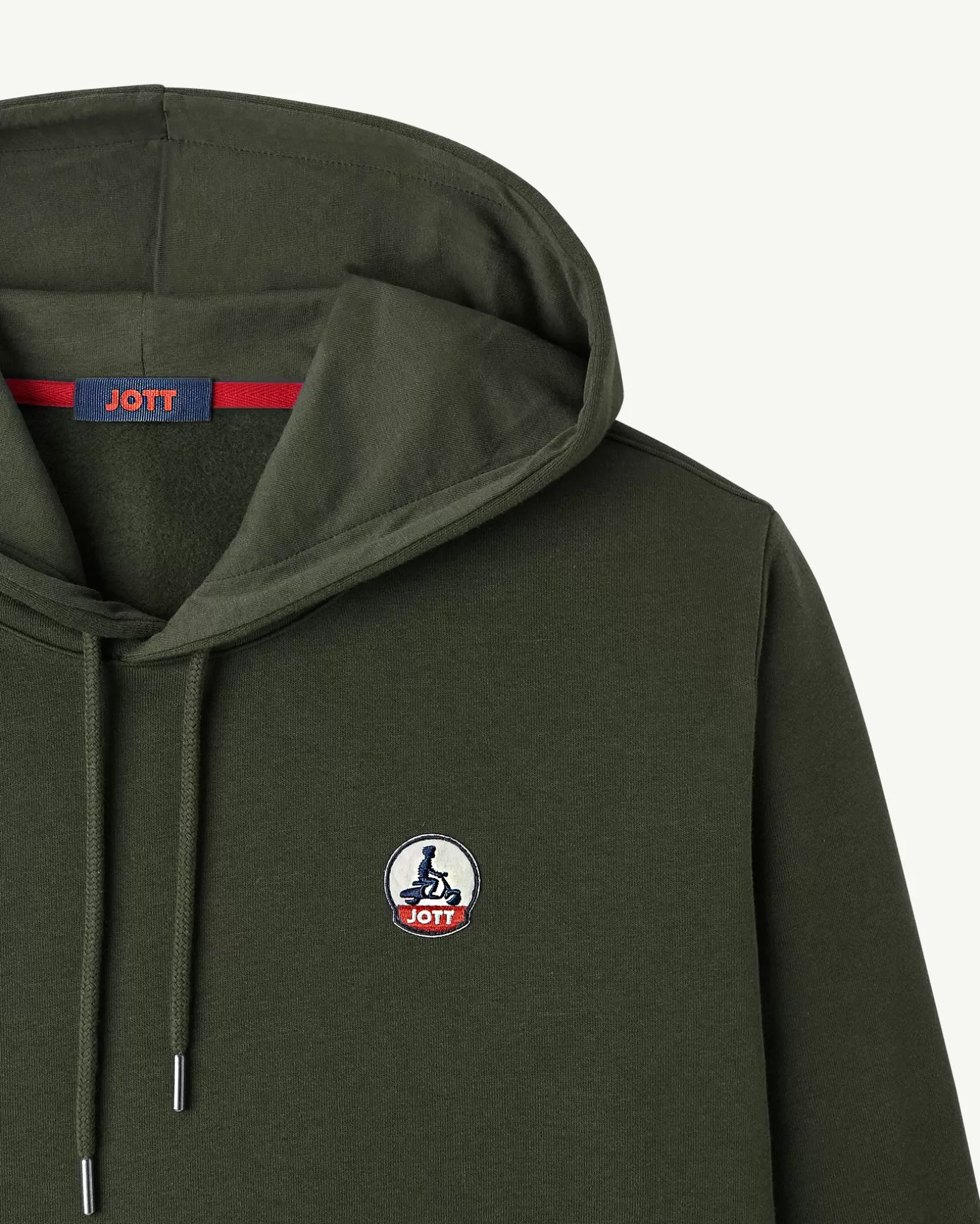 Vêtements*JOTT Sweat A Capuche Homme Army Mataro 255 Army