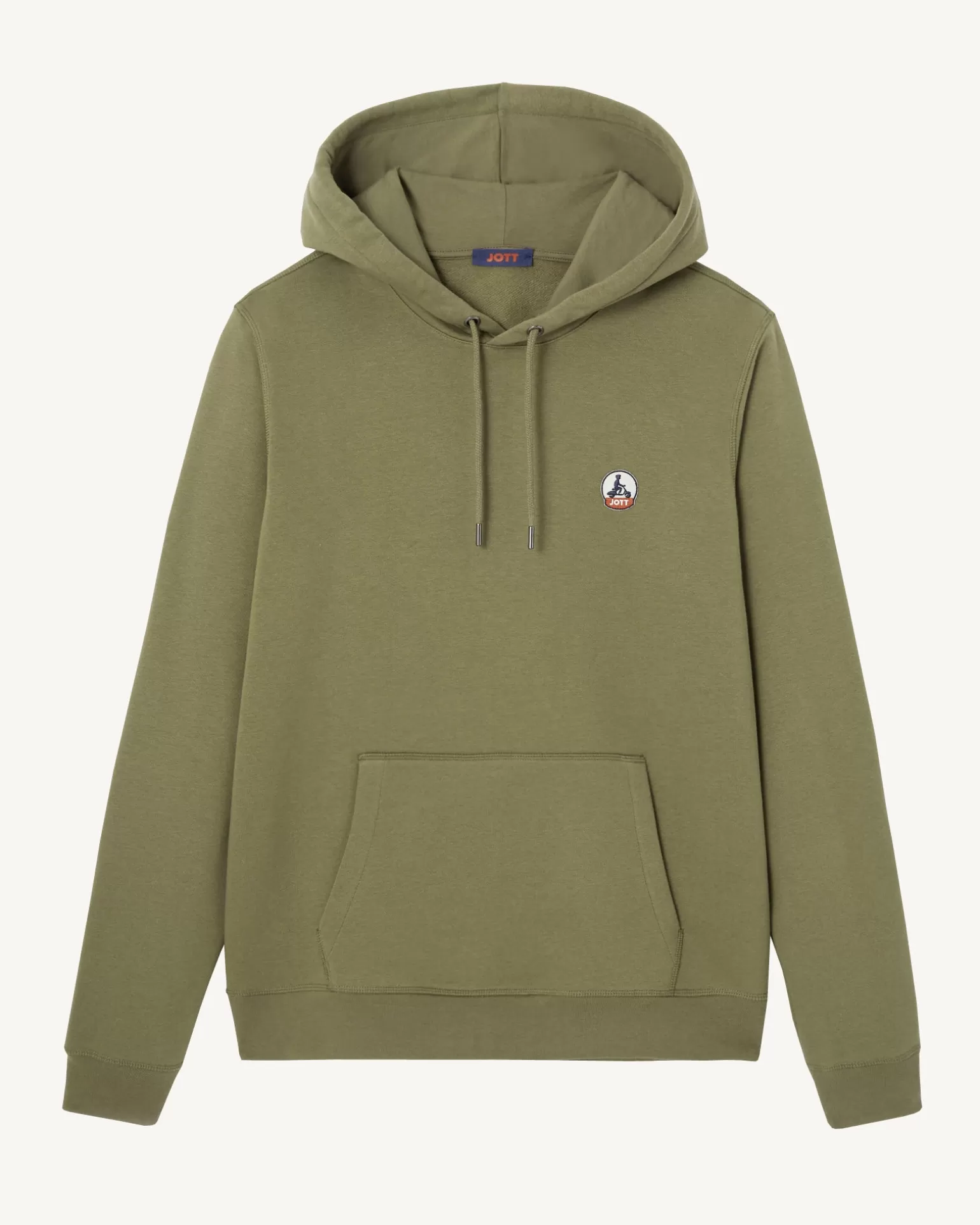 Vêtements*JOTT Sweat A Capuche Homme En Coton Biologique Army Mataro 255 Army