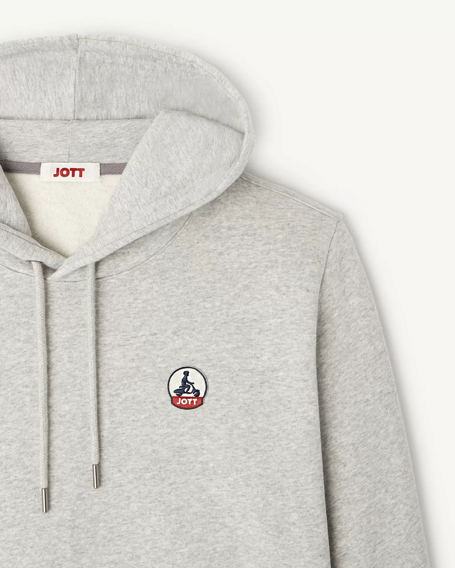 Vêtements*JOTT Sweat A Capuche Homme Gris Chine Mataro 514 Gris Chine