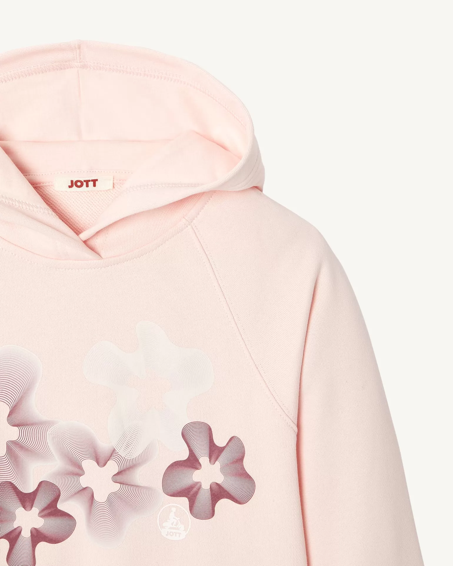 Vêtements*JOTT Sweat A Capuche Rose Clair Enfant Alegre 463 Soft Pink