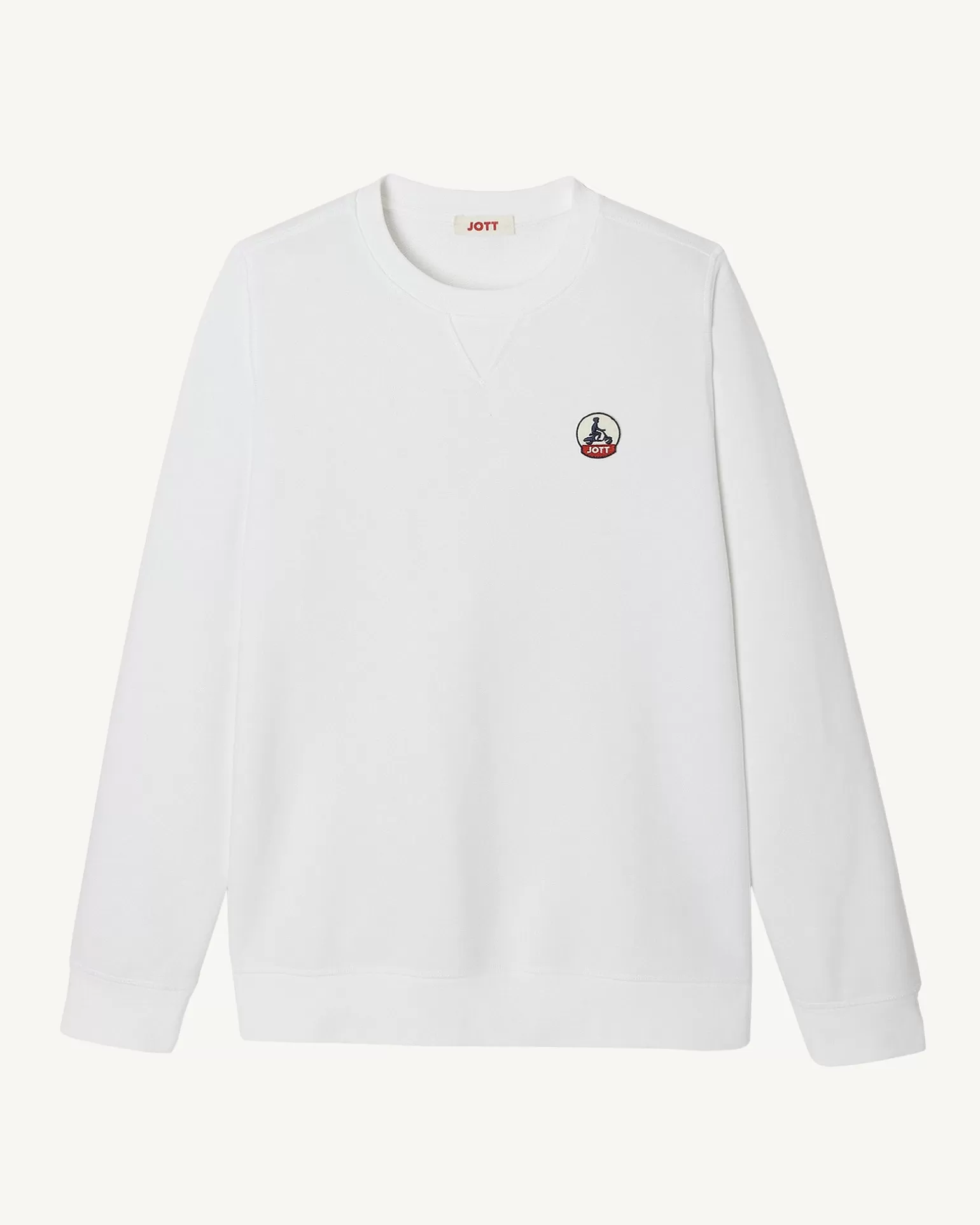 Vêtements*JOTT Sweat En Coton Biologique Blanc Elvas 901 Blanc