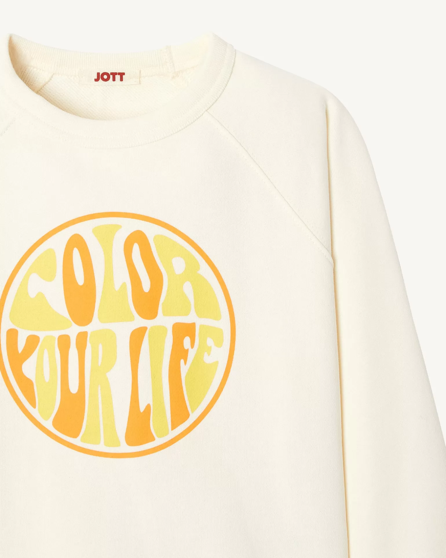 Vêtements*JOTT Sweat En Coton Biologique Ecru Enfant Catalan 895 Off-White