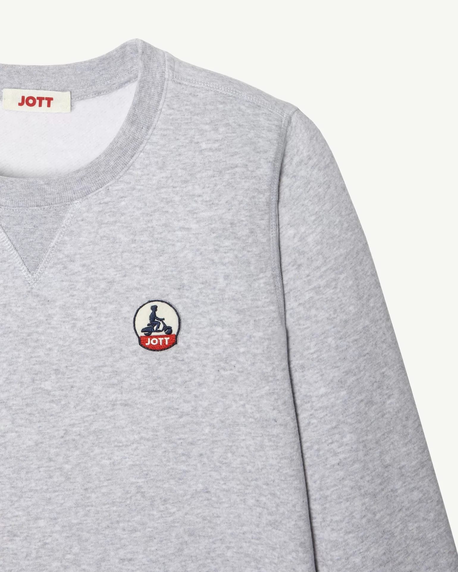 Vêtements*JOTT Sweat En Coton Biologique Gris Chine Elvas 514 Gris Chine
