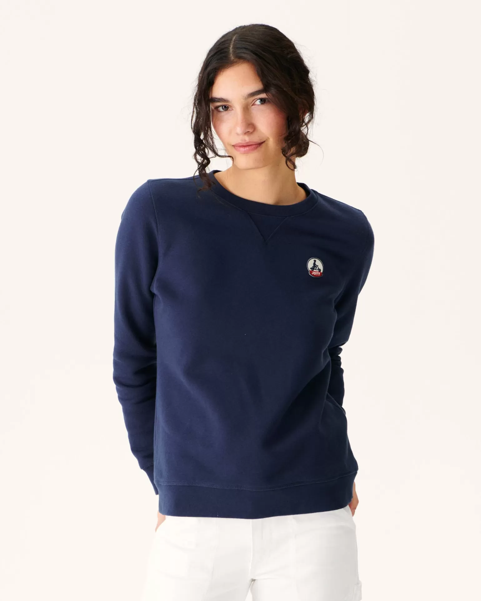 Vêtements*JOTT Sweat En Coton Biologique Marine Elvas 104 Navy