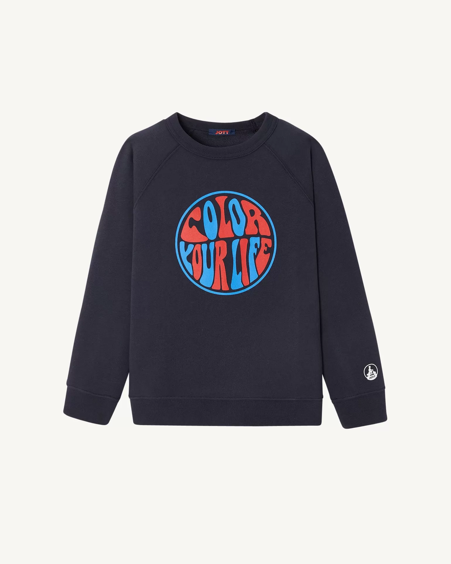 Vêtements*JOTT Sweat En Coton Biologique Marine Enfant Catalan 104 Navy
