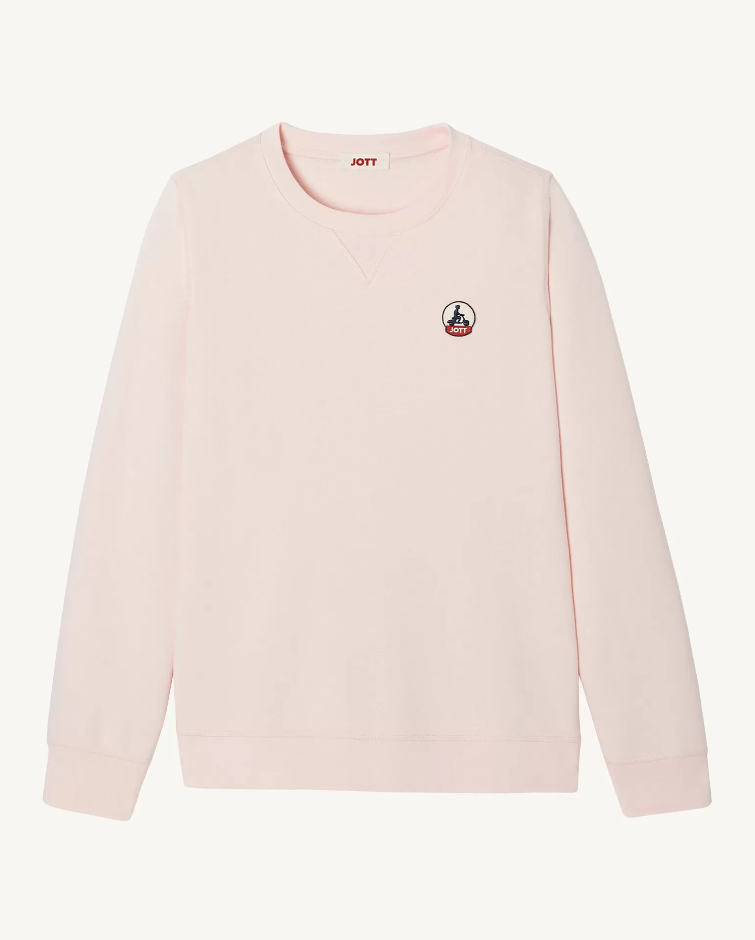 Vêtements*JOTT Sweat En Coton Biologique Rose Clair Elvas 463 Soft Pink