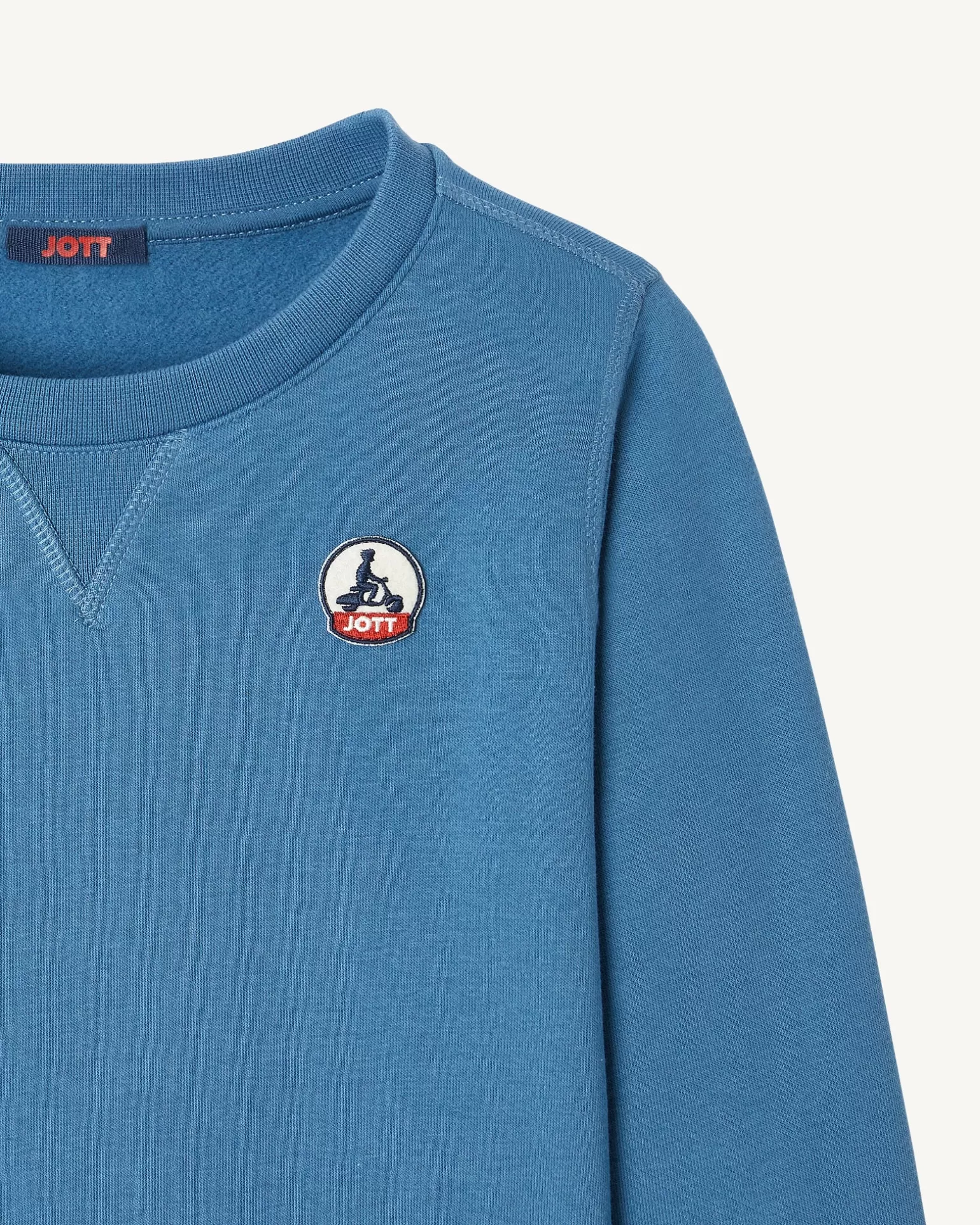 Vêtements*JOTT Sweat Enfant En Coton Biologique Bleu Jeans Barcelos 140 Blue Jeans
