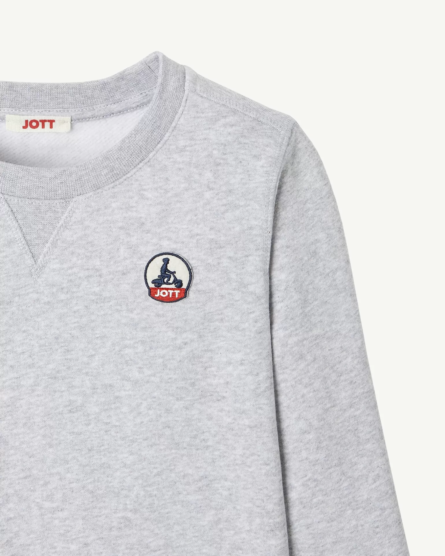 Vêtements*JOTT Sweat Enfant En Coton Biologique Gris Chine Barcelos 514 Gris Chine
