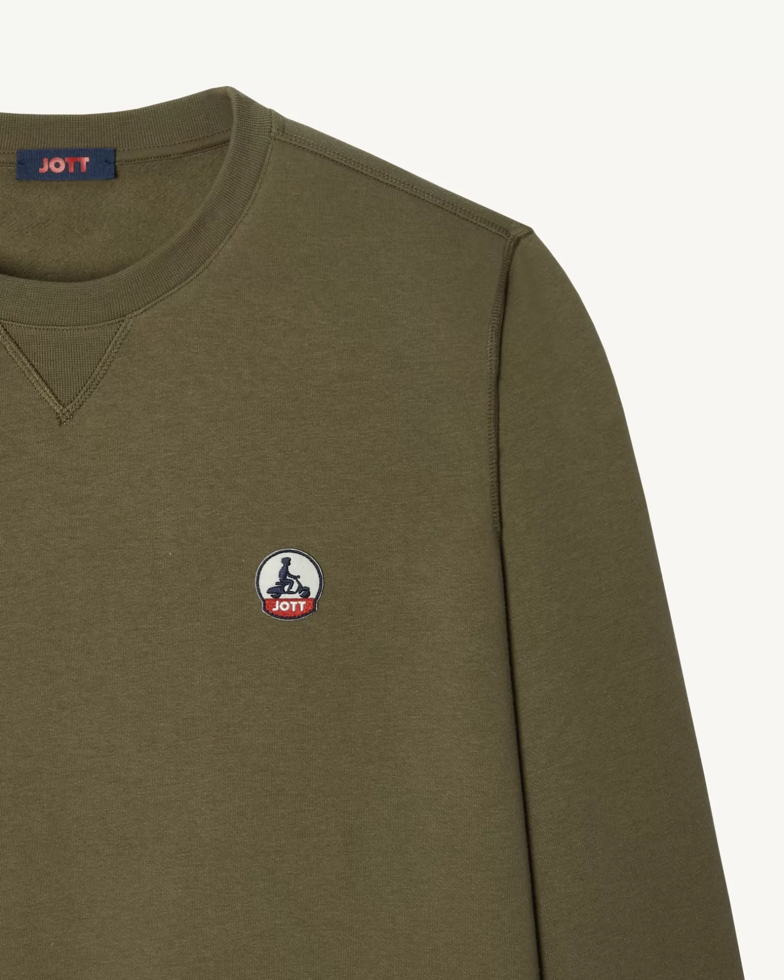 Vêtements*JOTT Sweat Homme En Coton Biologique Army Braga 255 Army