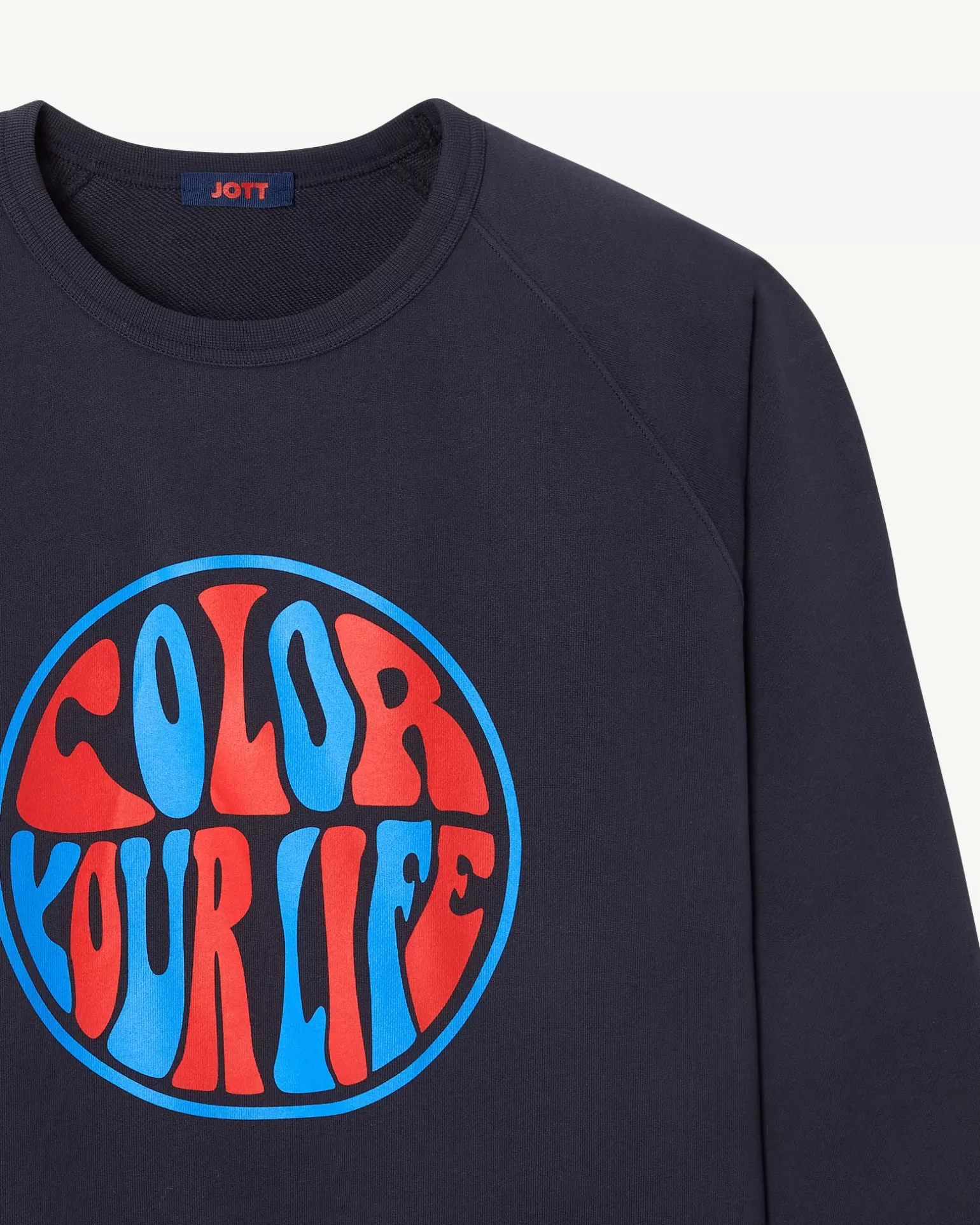 Vêtements*JOTT Sweat Homme En Coton Biologique Marine Camino Funday 104 Navy