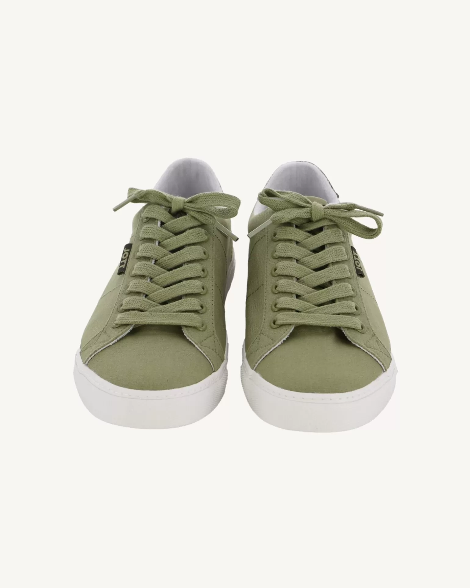 Chaussures*JOTT Tennis En Toile Kaki Clair Horizon M 247 Bush