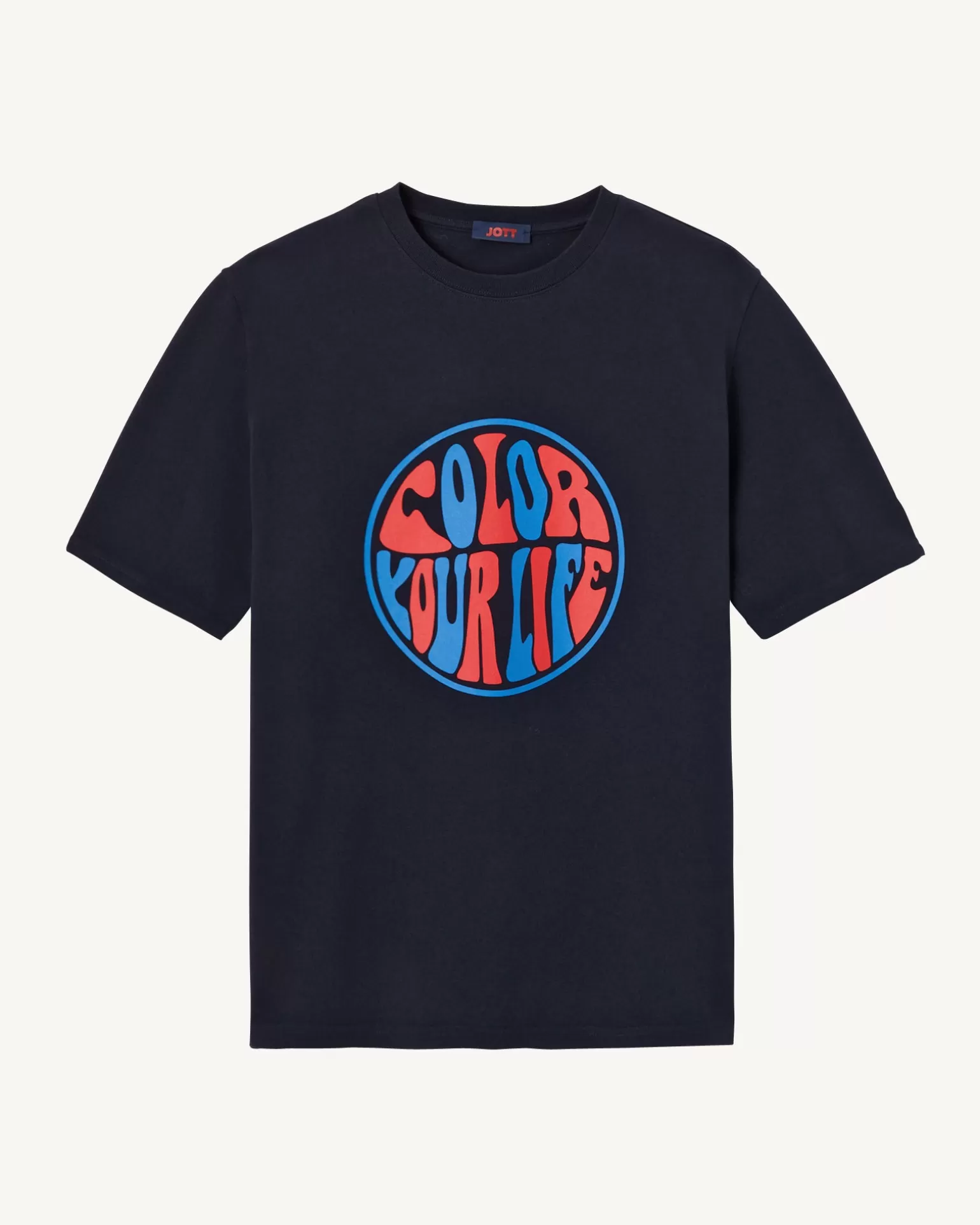 Vêtements*JOTT T-Shirt Femme En Coton Biologique Marine Adela 104 Navy