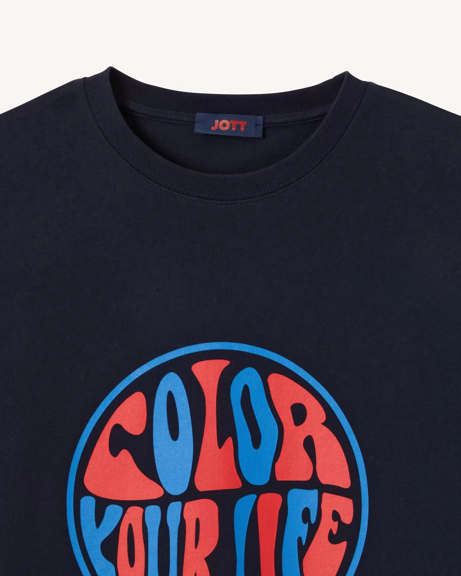 Vêtements*JOTT T-Shirt Femme En Coton Biologique Marine Adela 104 Navy