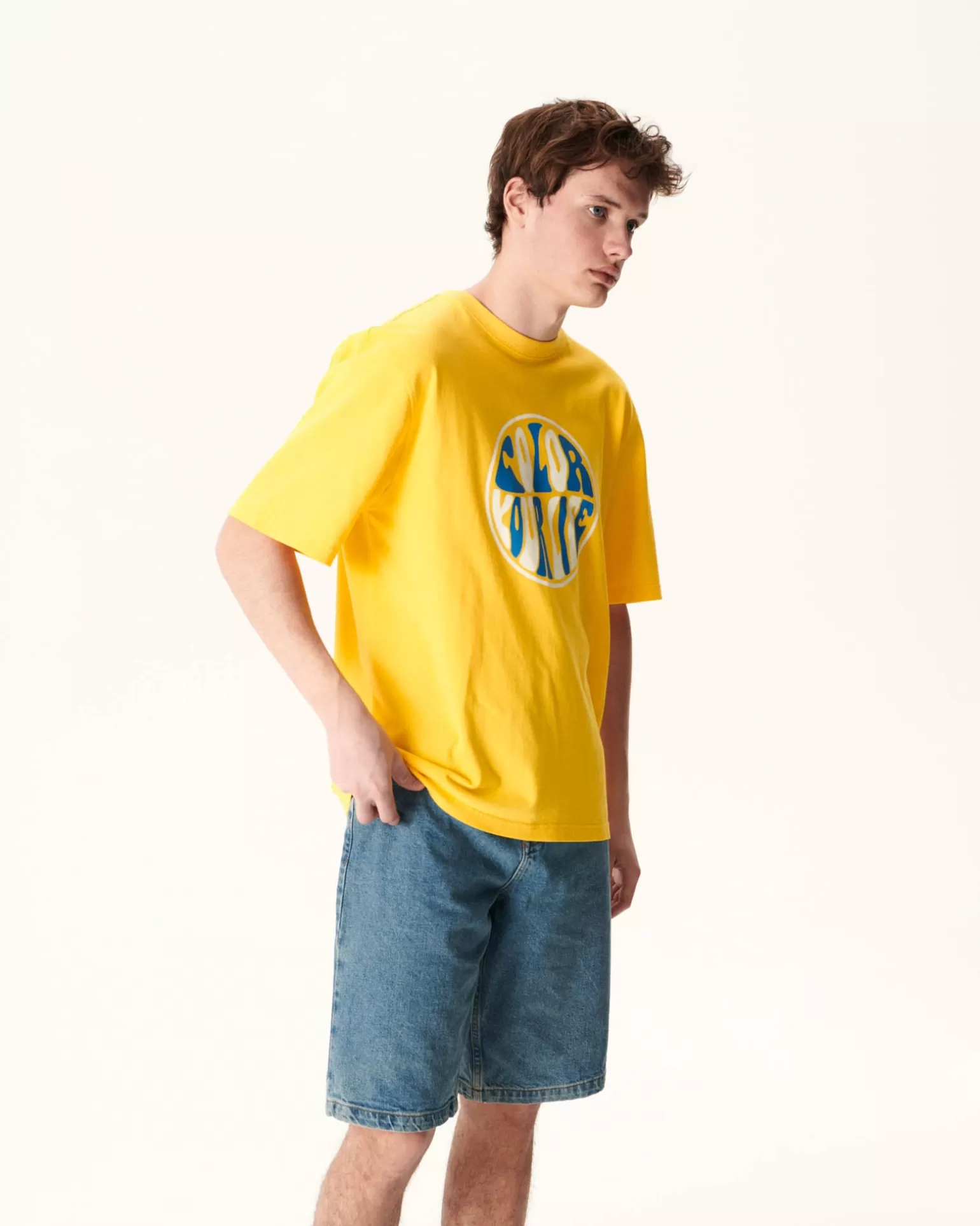 Vêtements*JOTT T-Shirt Homme En Coton Biologique Citron Leo 631 Lemon