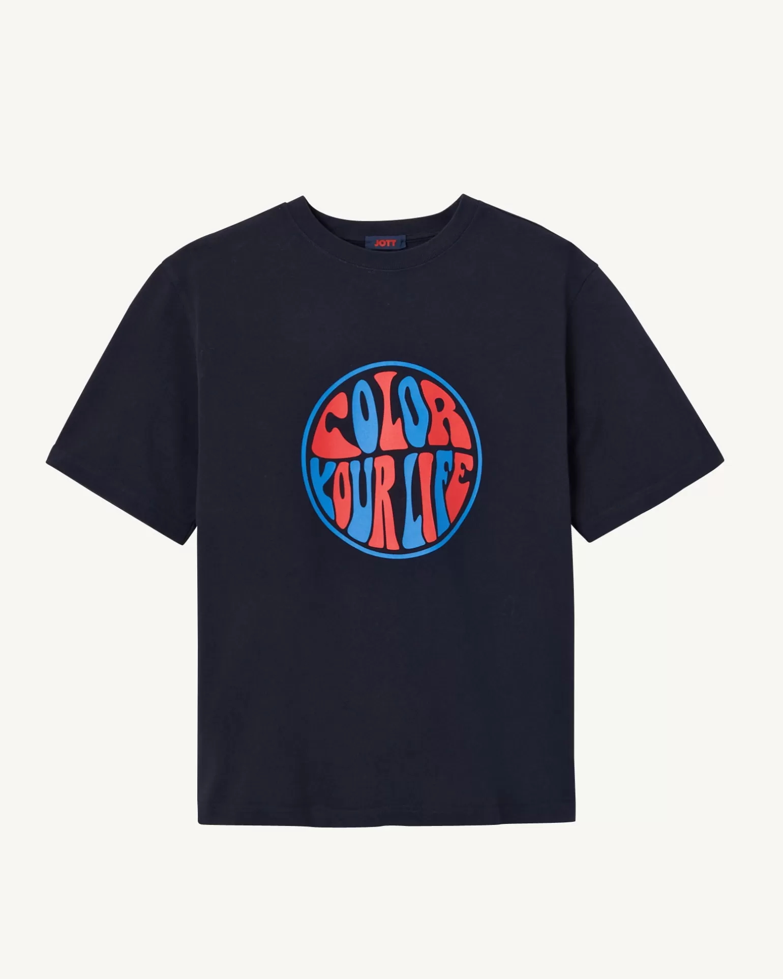 Vêtements*JOTT T-Shirt Homme En Coton Biologique Marine Leo 104 Navy