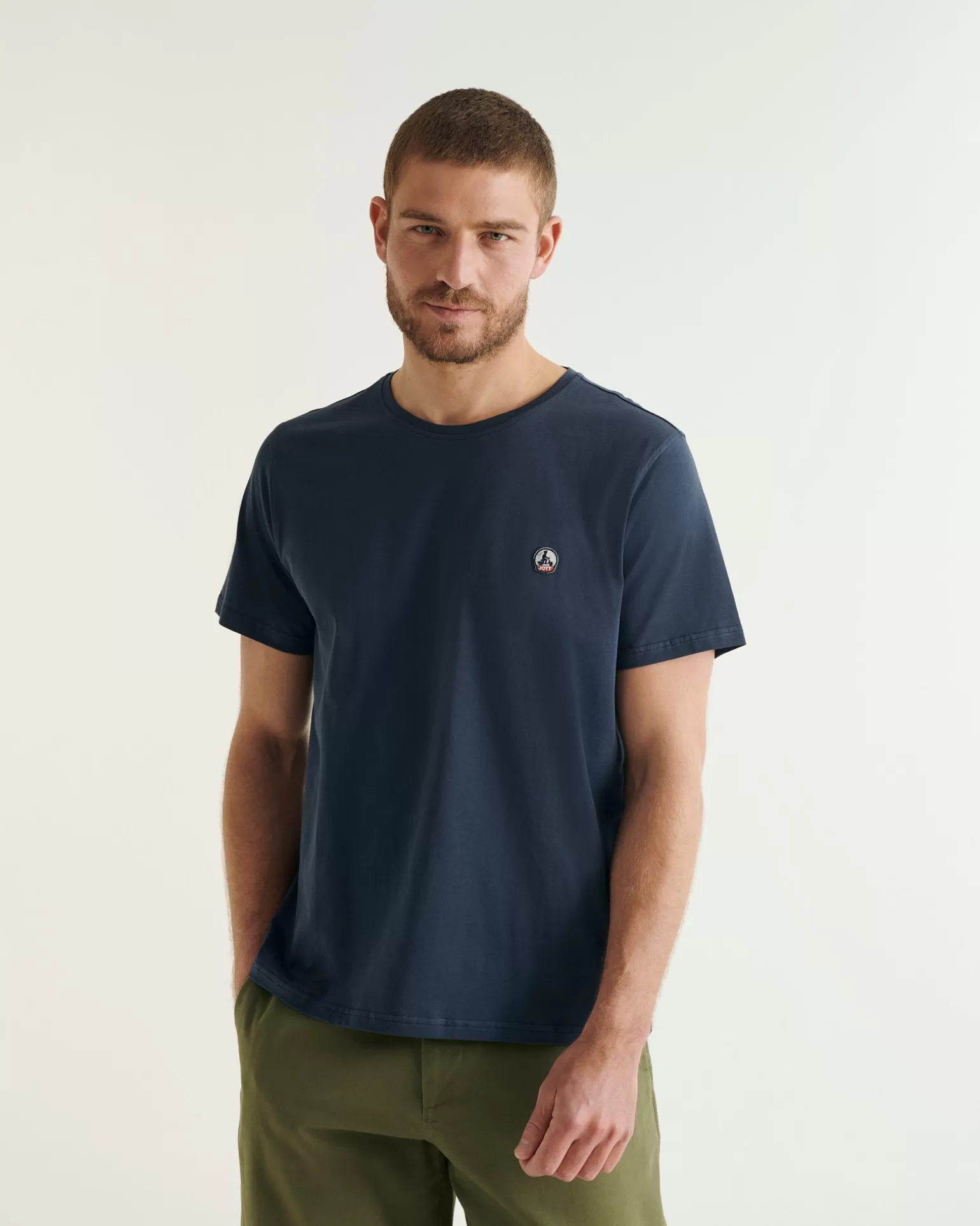 Vêtements*JOTT T-Shirt Homme En Coton Biologique Marine Pietro 104 Navy