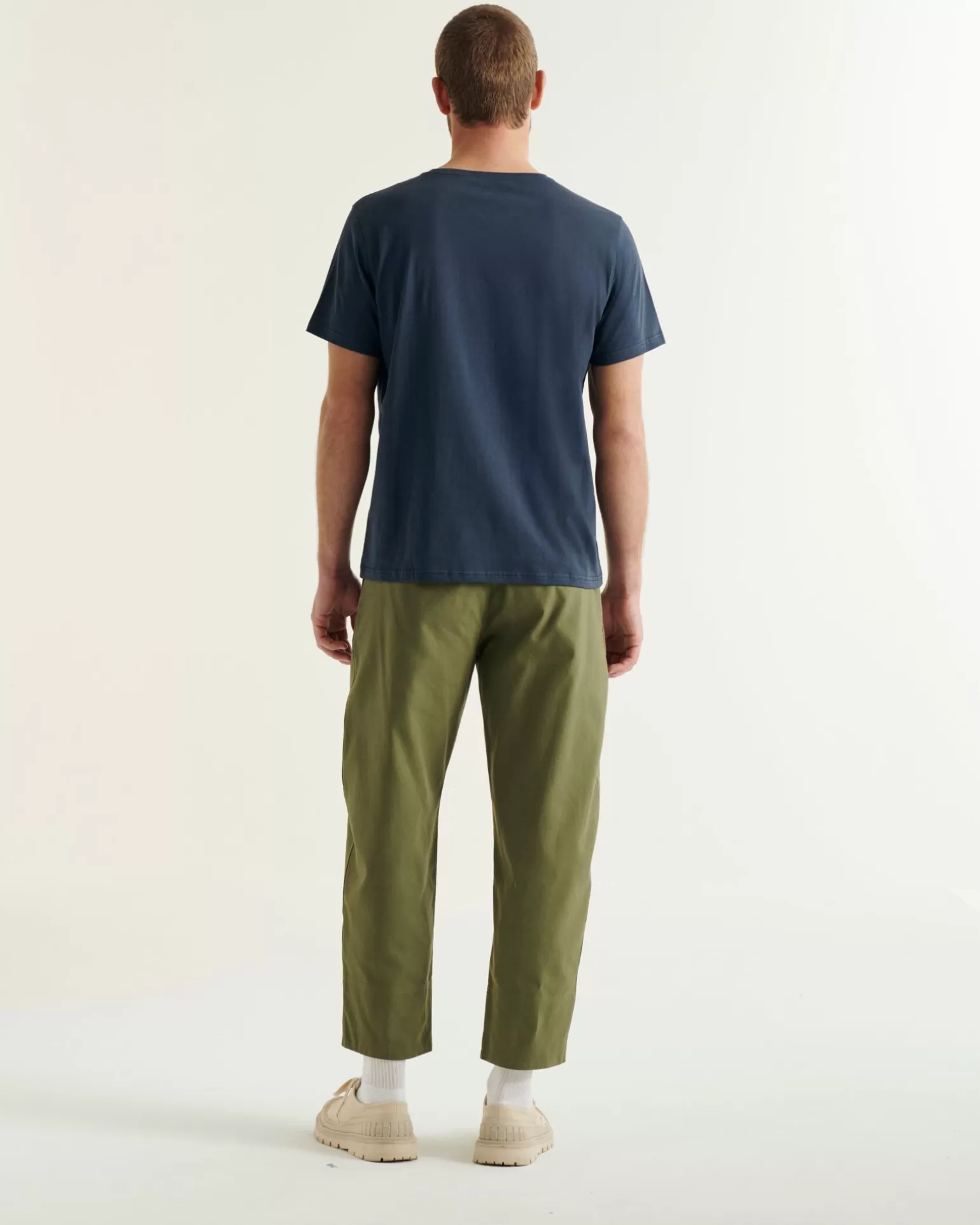 Vêtements*JOTT T-Shirt Homme En Coton Biologique Marine Pietro 104 Navy