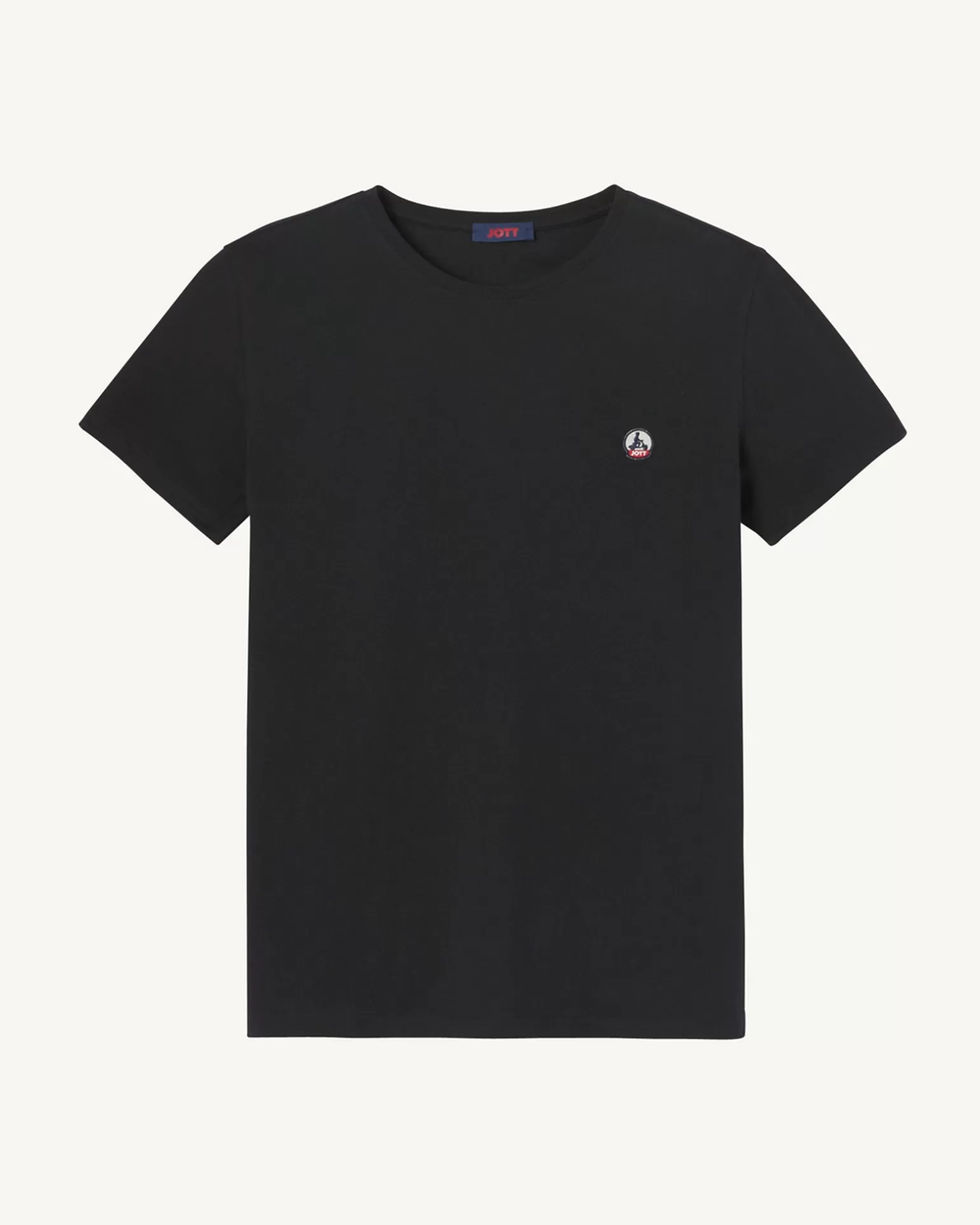 Vêtements*JOTT T-Shirt Homme En Coton Biologique Noir Pietro 999 Black