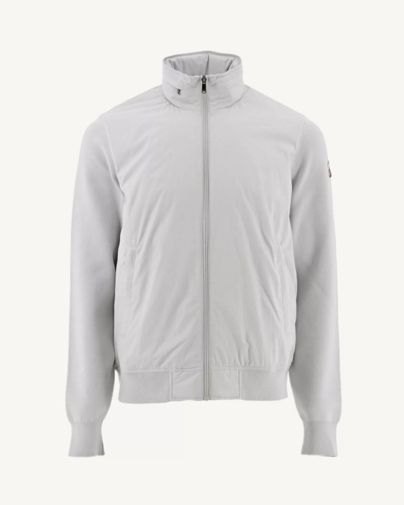 Doudounes & Vestes*JOTT Veste A Capuche Bi-Matiere Gris Clair Bardenas 532 Soft Grey