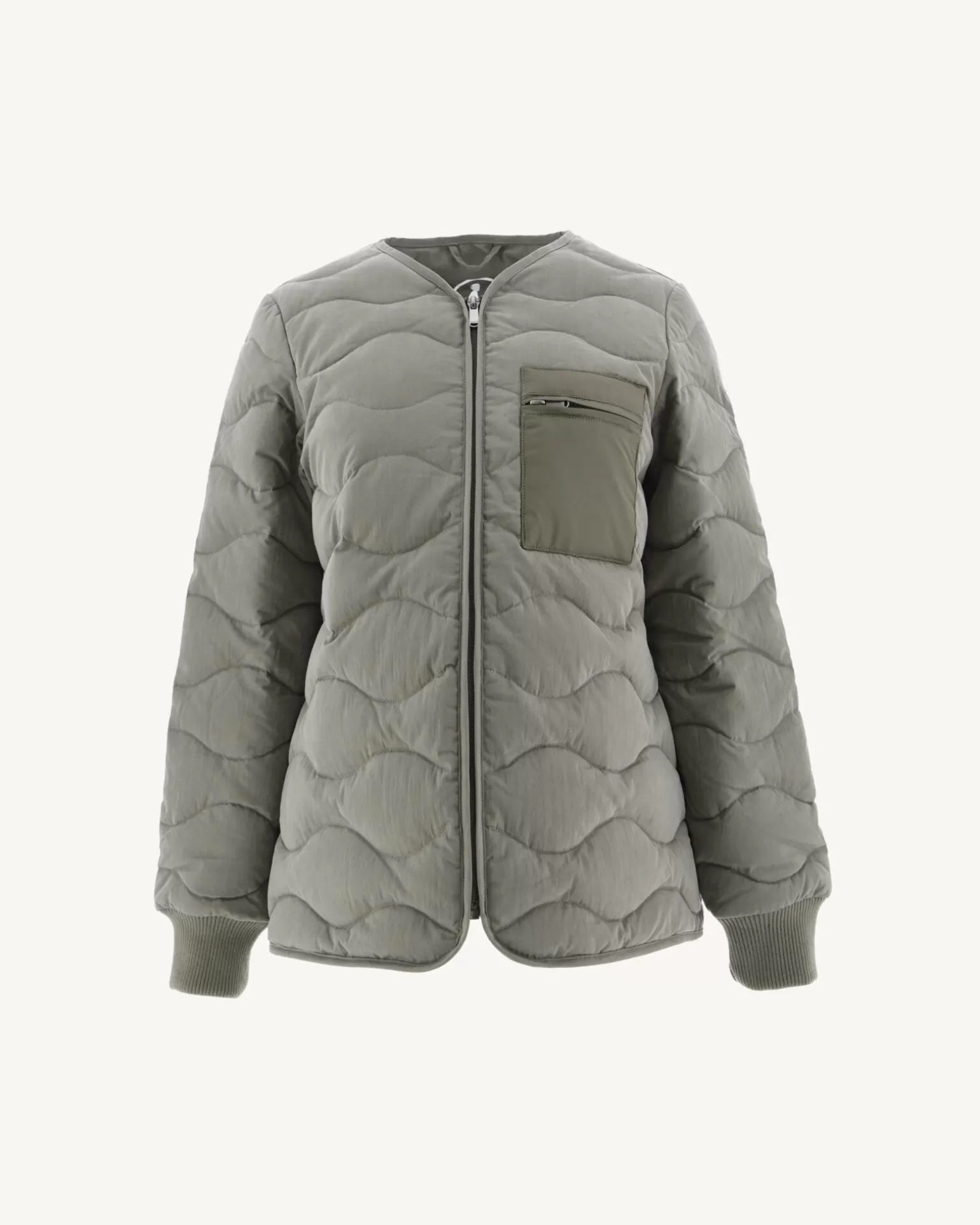 Doudounes & Vestes*JOTT Veste Zippee Col V Army Alexia 255 Army