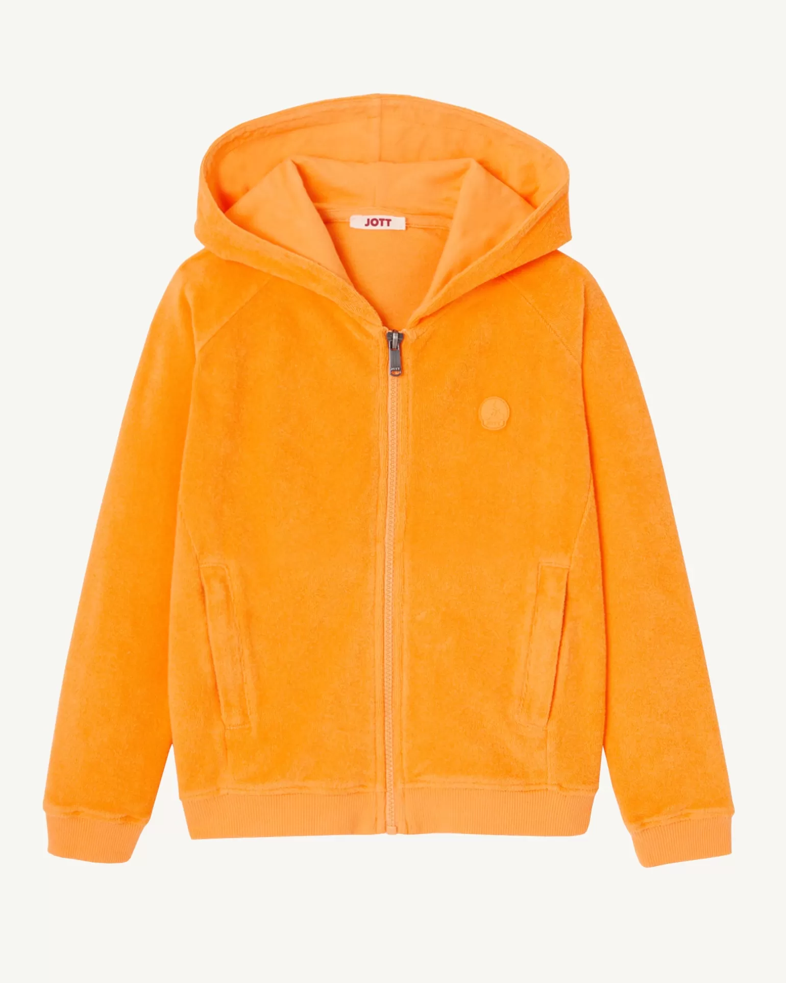 Vêtements*JOTT Veste Zippee Eponge Abricot Enfant Volta 728 Apricot