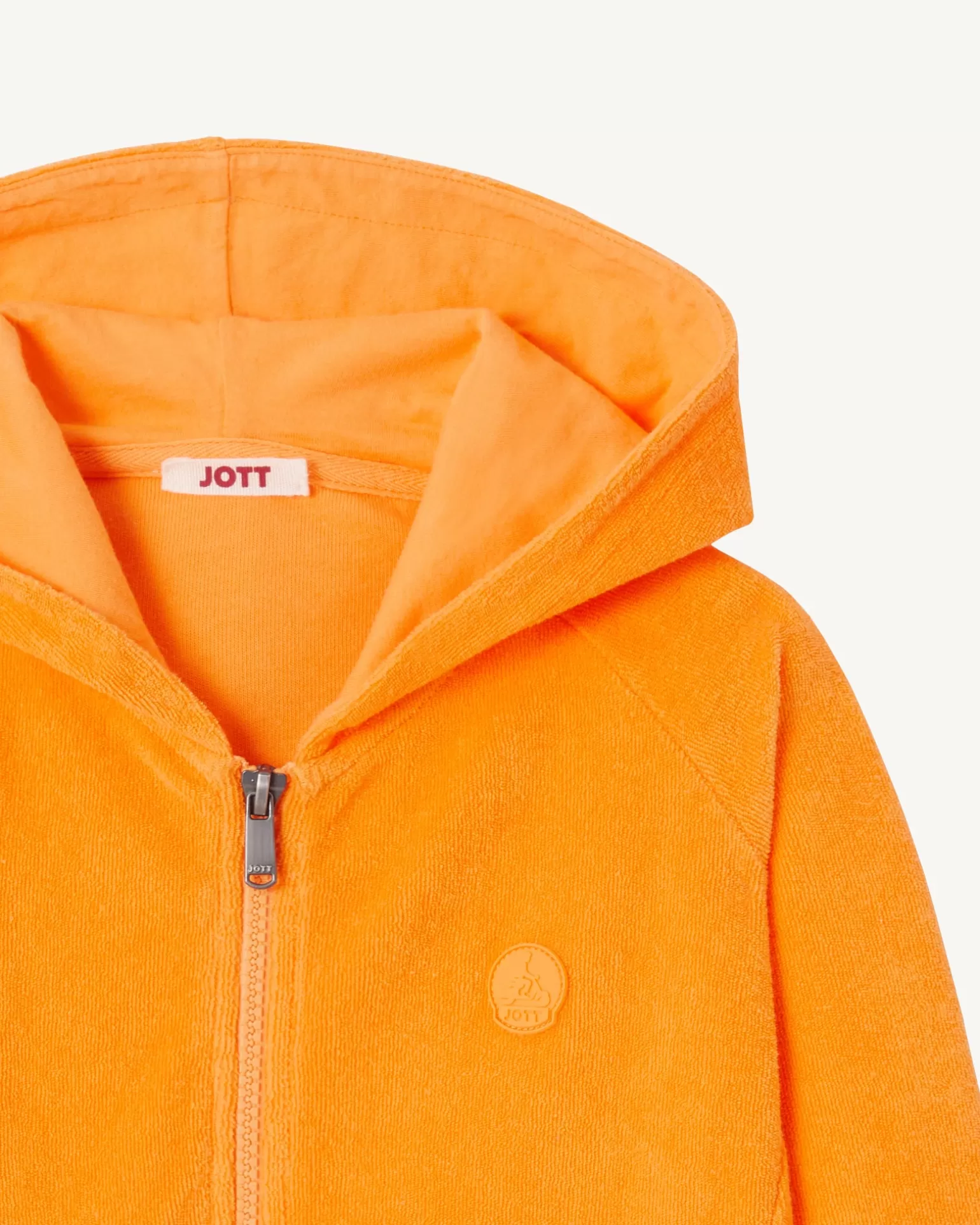 Vêtements*JOTT Veste Zippee Eponge Abricot Enfant Volta 728 Apricot