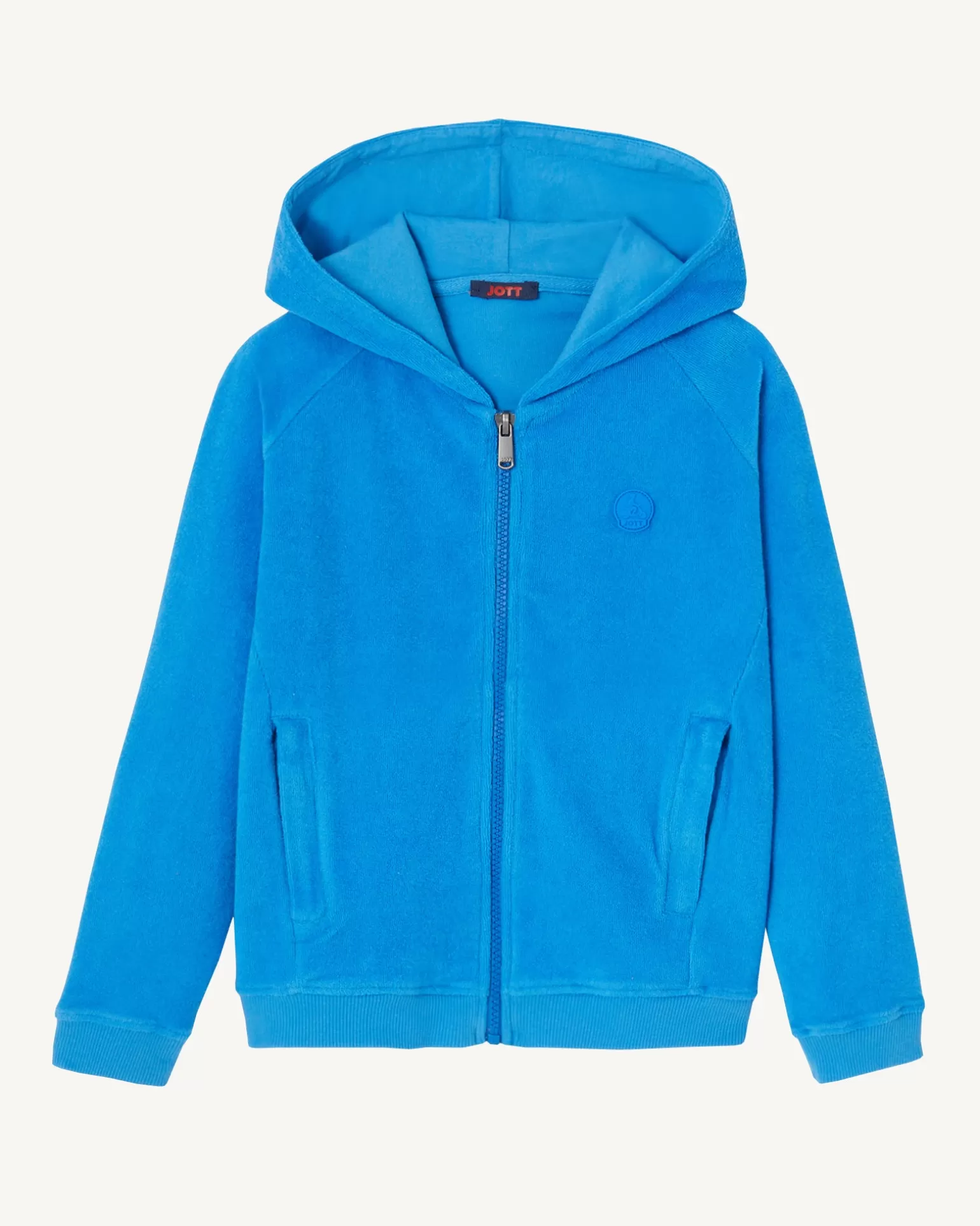 Vêtements*JOTT Veste Zippee Eponge Azur Enfant Volta 183 Azure