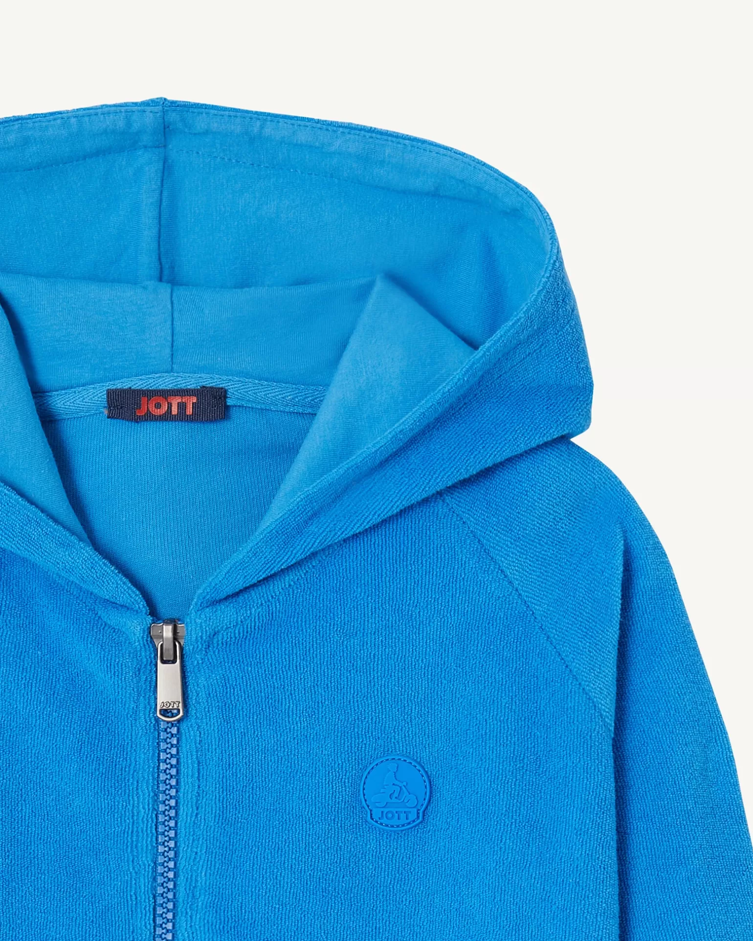 Vêtements*JOTT Veste Zippee Eponge Azur Enfant Volta 183 Azure